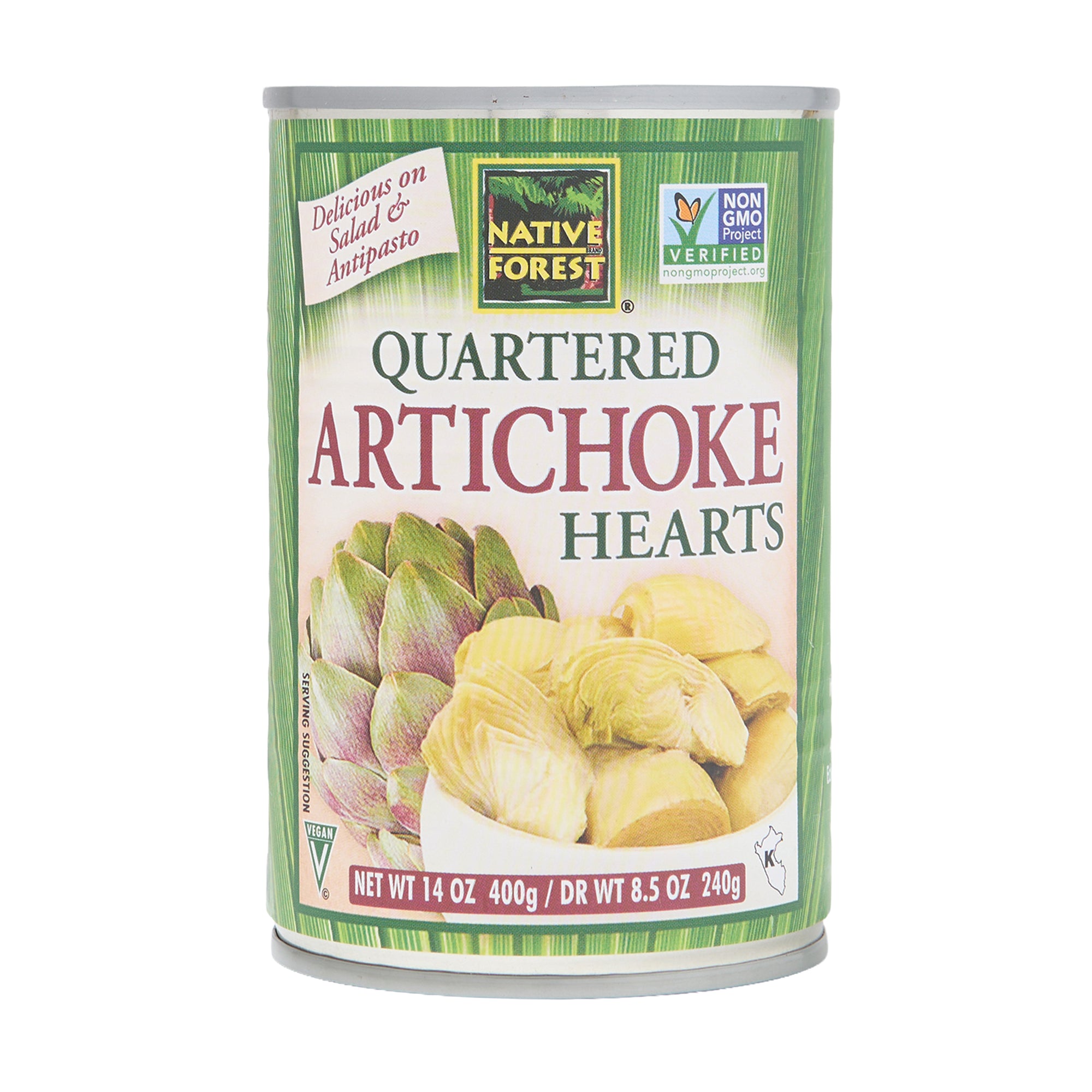 Native Forest Artichoke Hearts Quartered