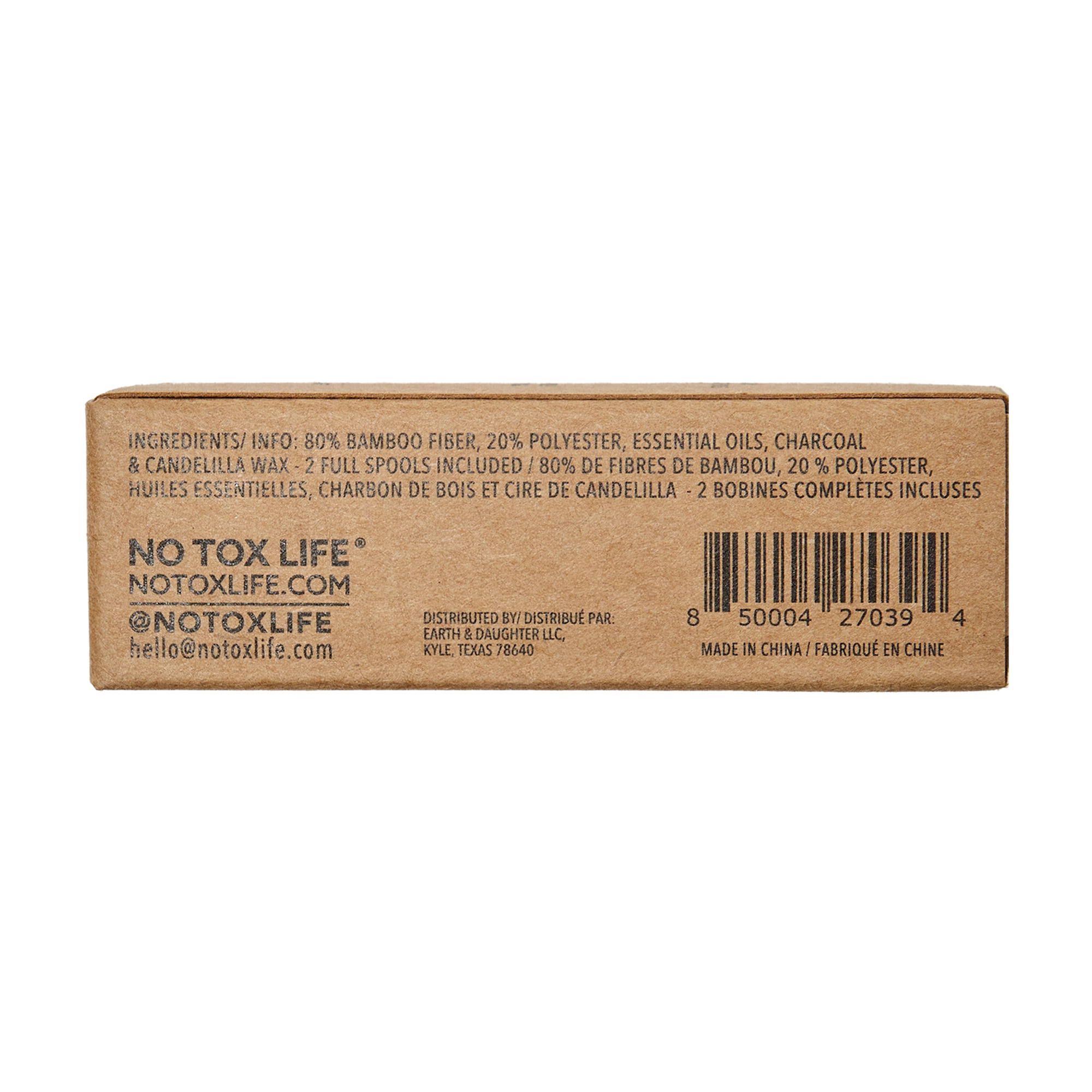 No Tox Life Charcoal Floss REFILL