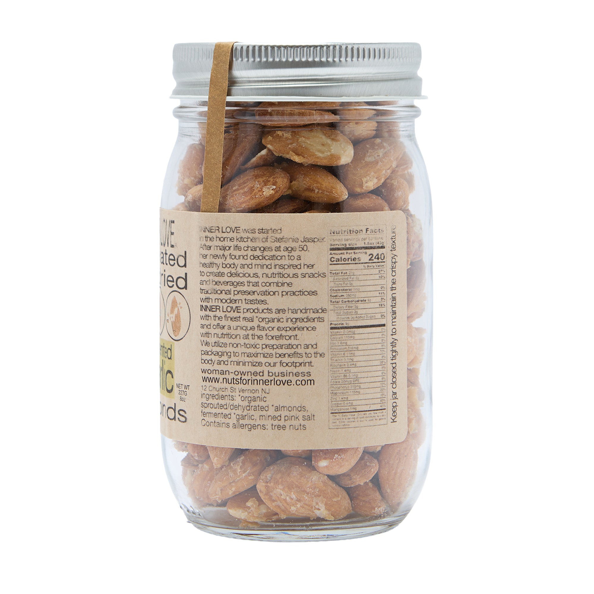 Nuts for Inner Love Almonds Garlic