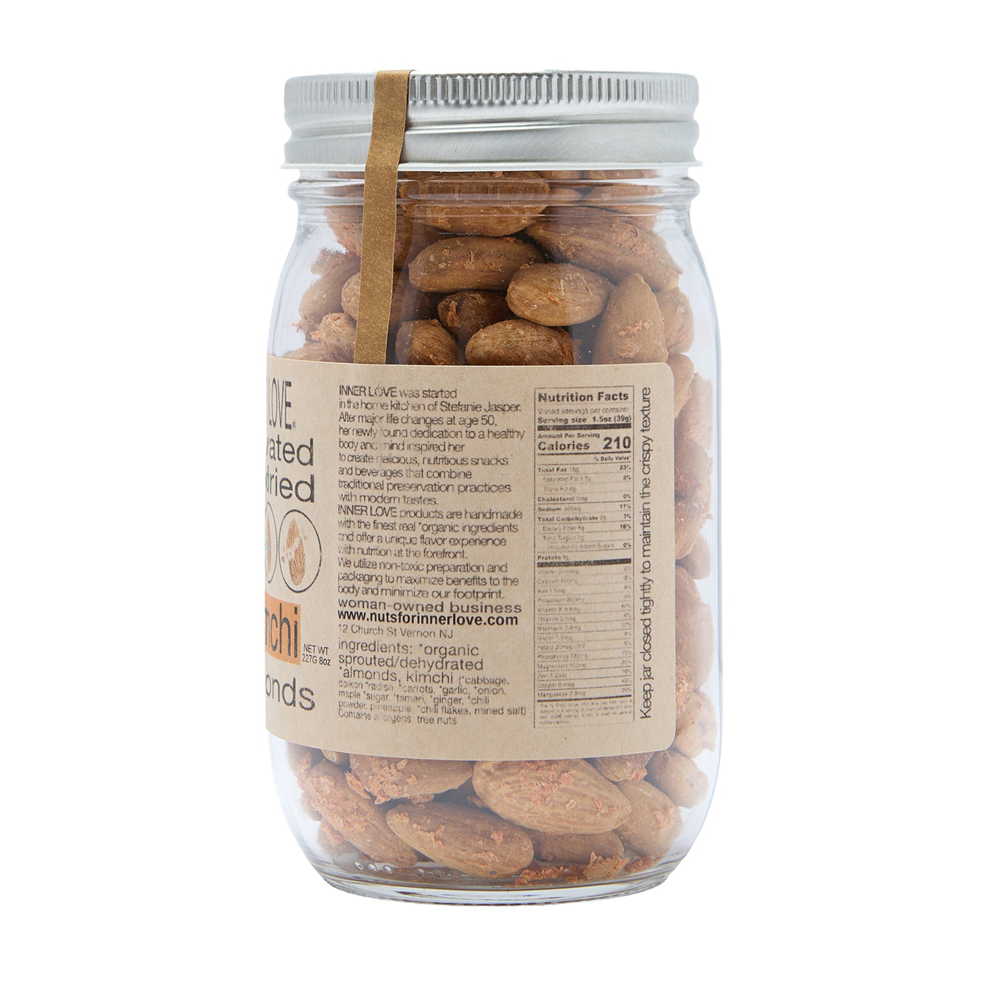 Nuts for Inner Love Almonds Kimchi