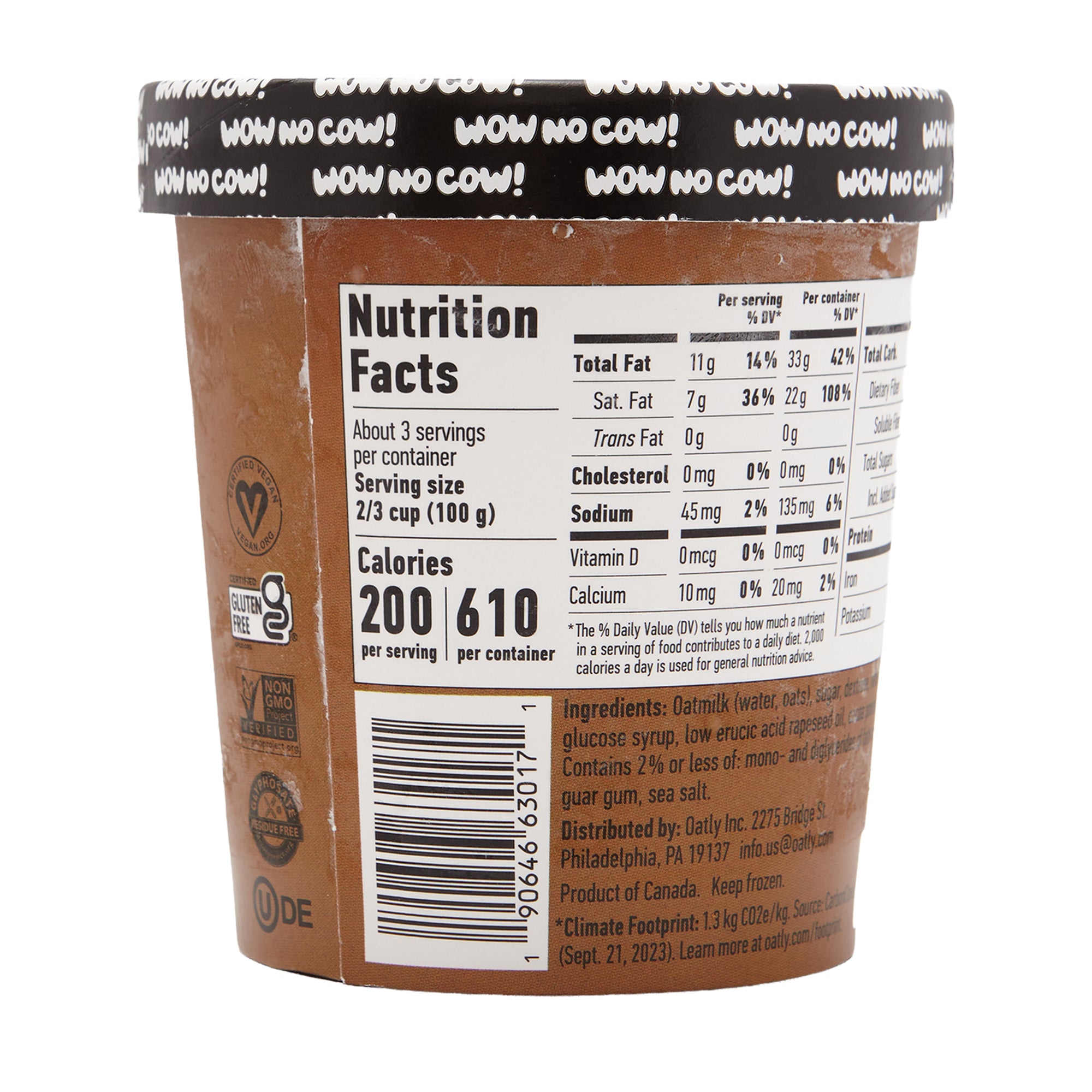 Oatly Ice Cream Chocolate