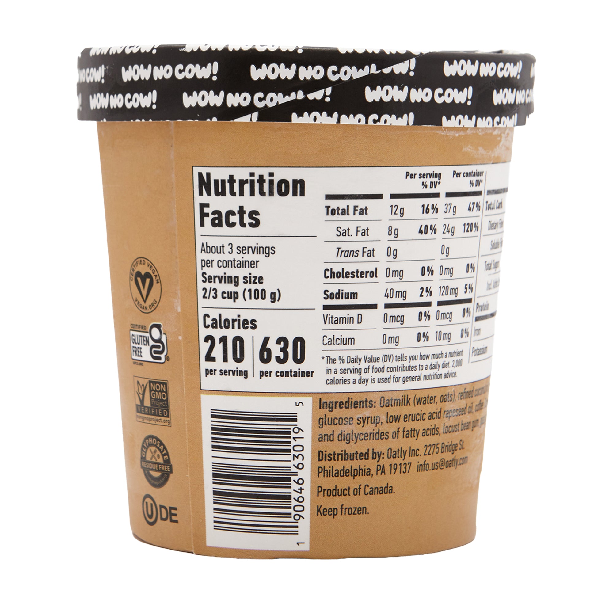 Oatly Ice Cream Coffee