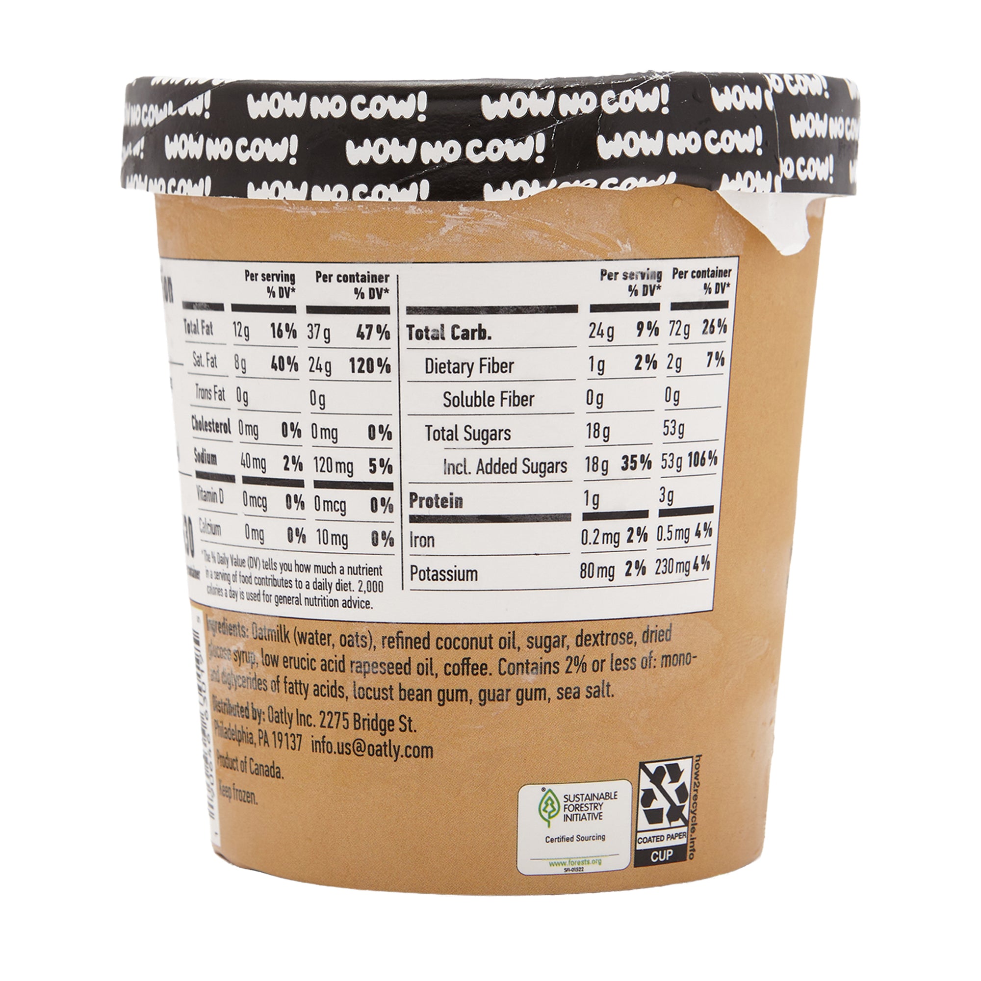 Oatly Ice Cream Coffee