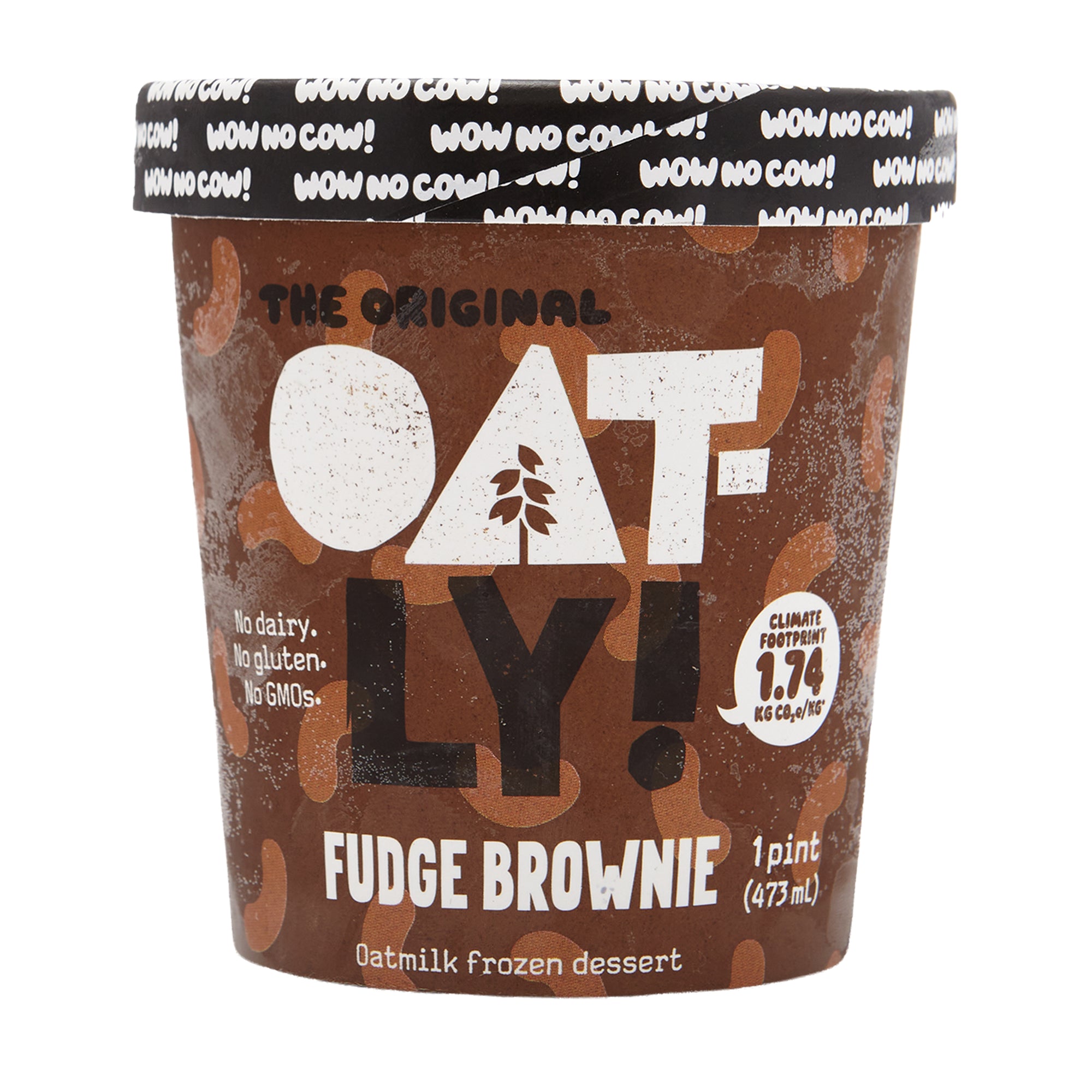 Oatly Ice Cream Fudge Brownie