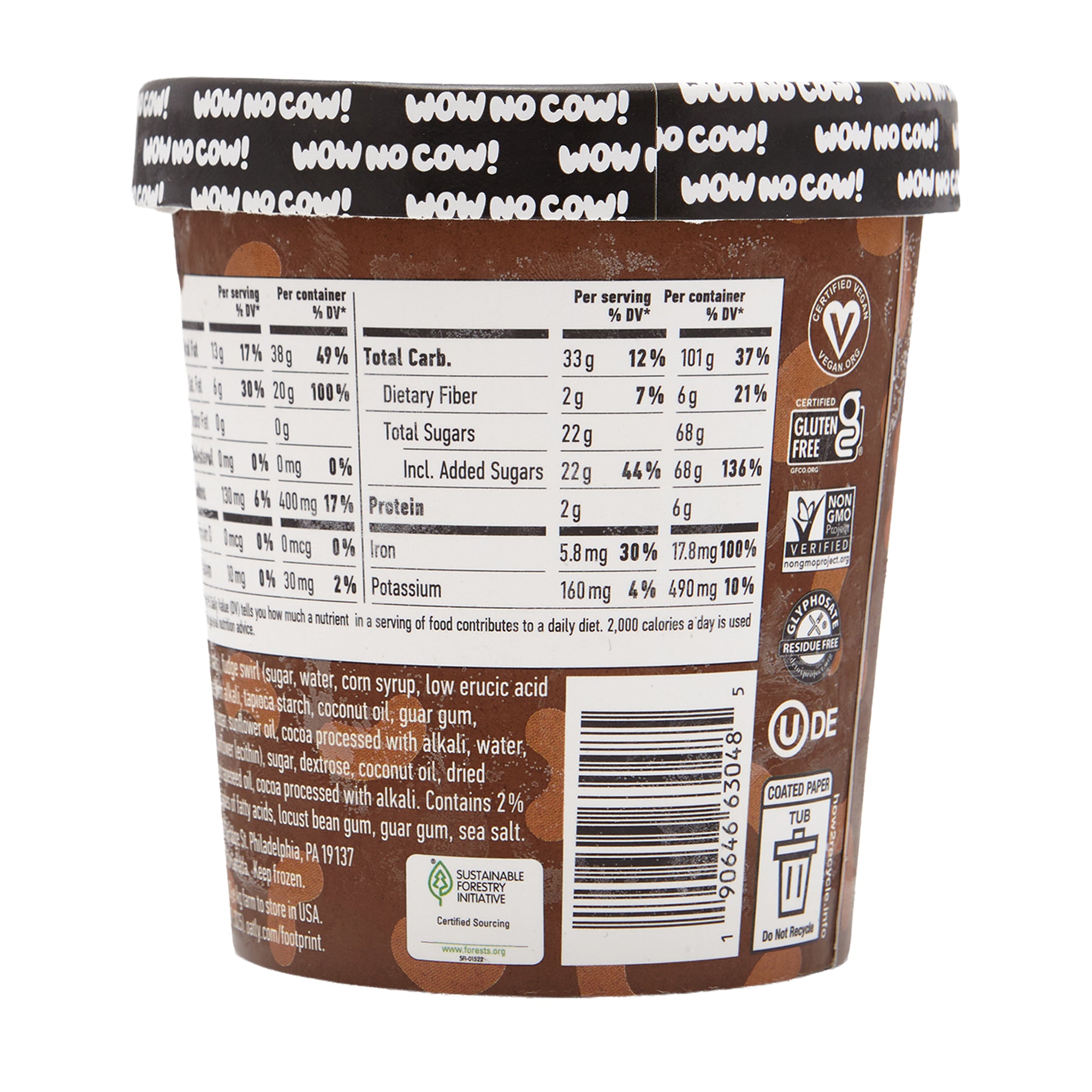Oatly Ice Cream Fudge Brownie