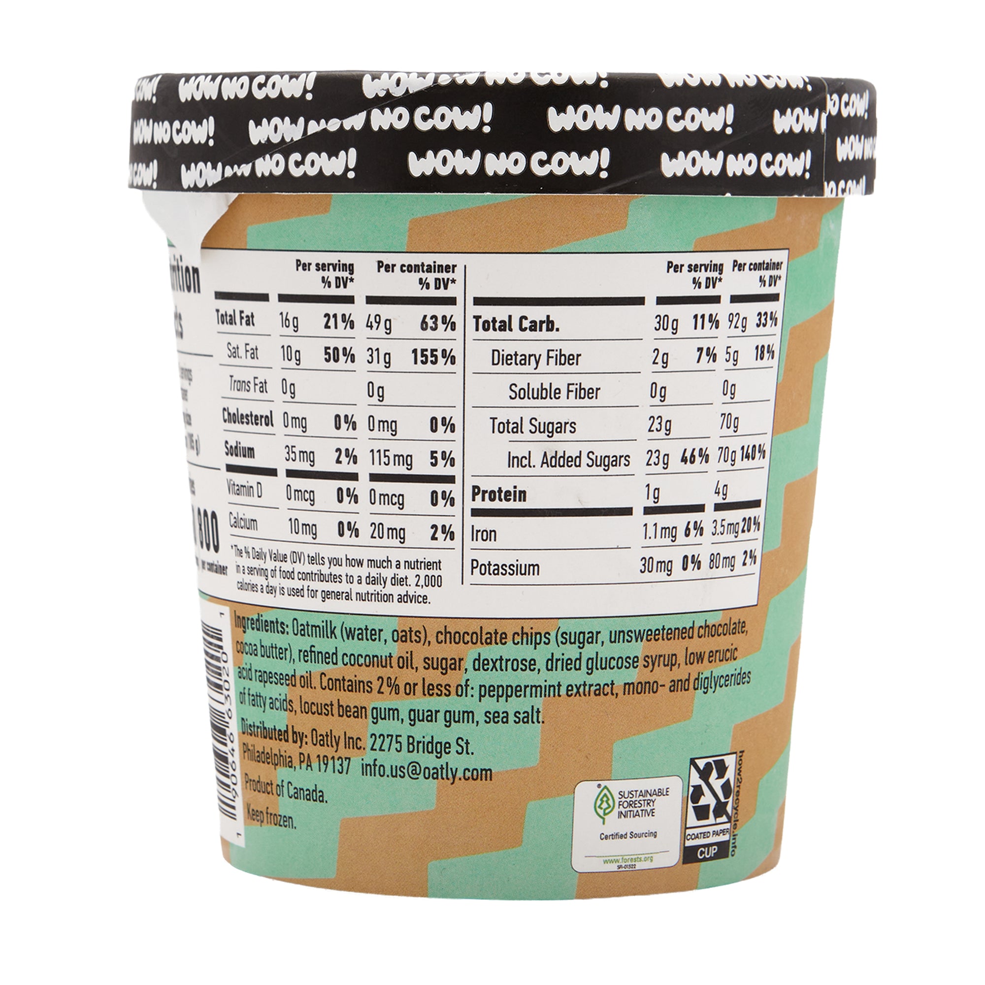 Oatly Ice Cream Mint Chip