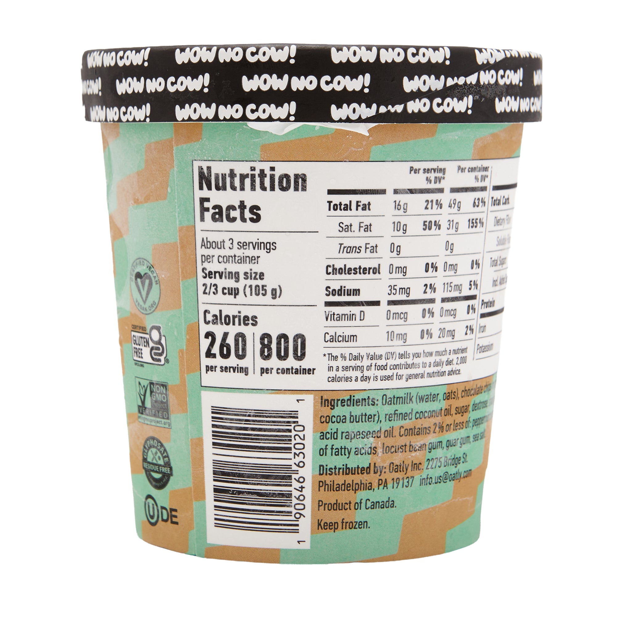 Oatly Ice Cream Mint Chip