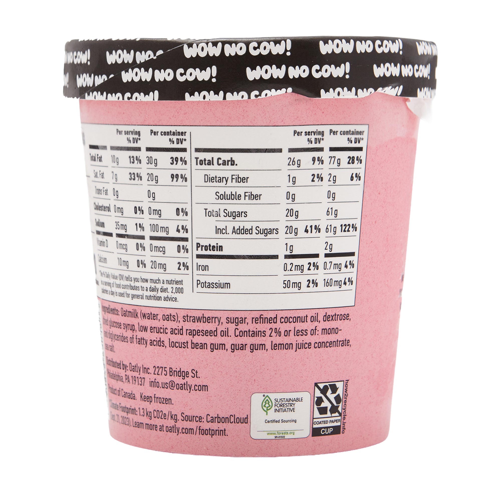 Oatly Ice Cream Strawberry