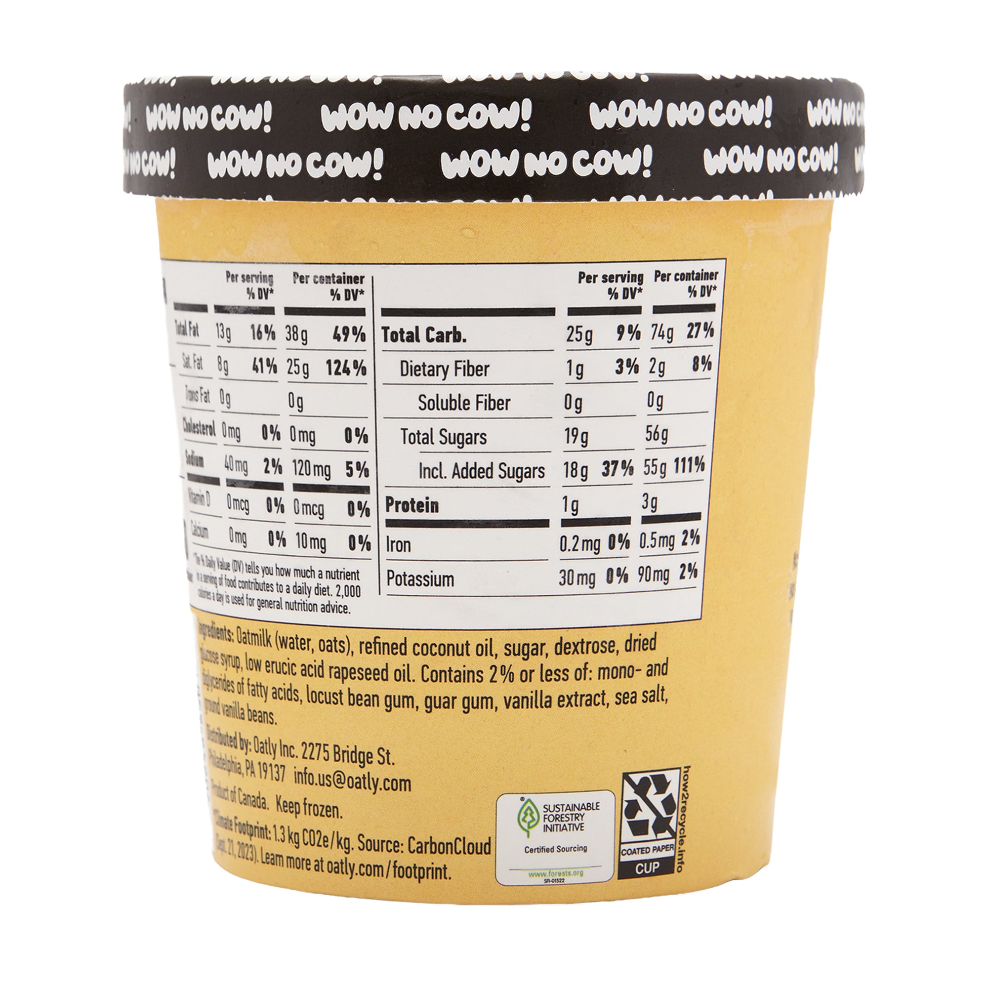 Oatly Ice Cream Vanilla