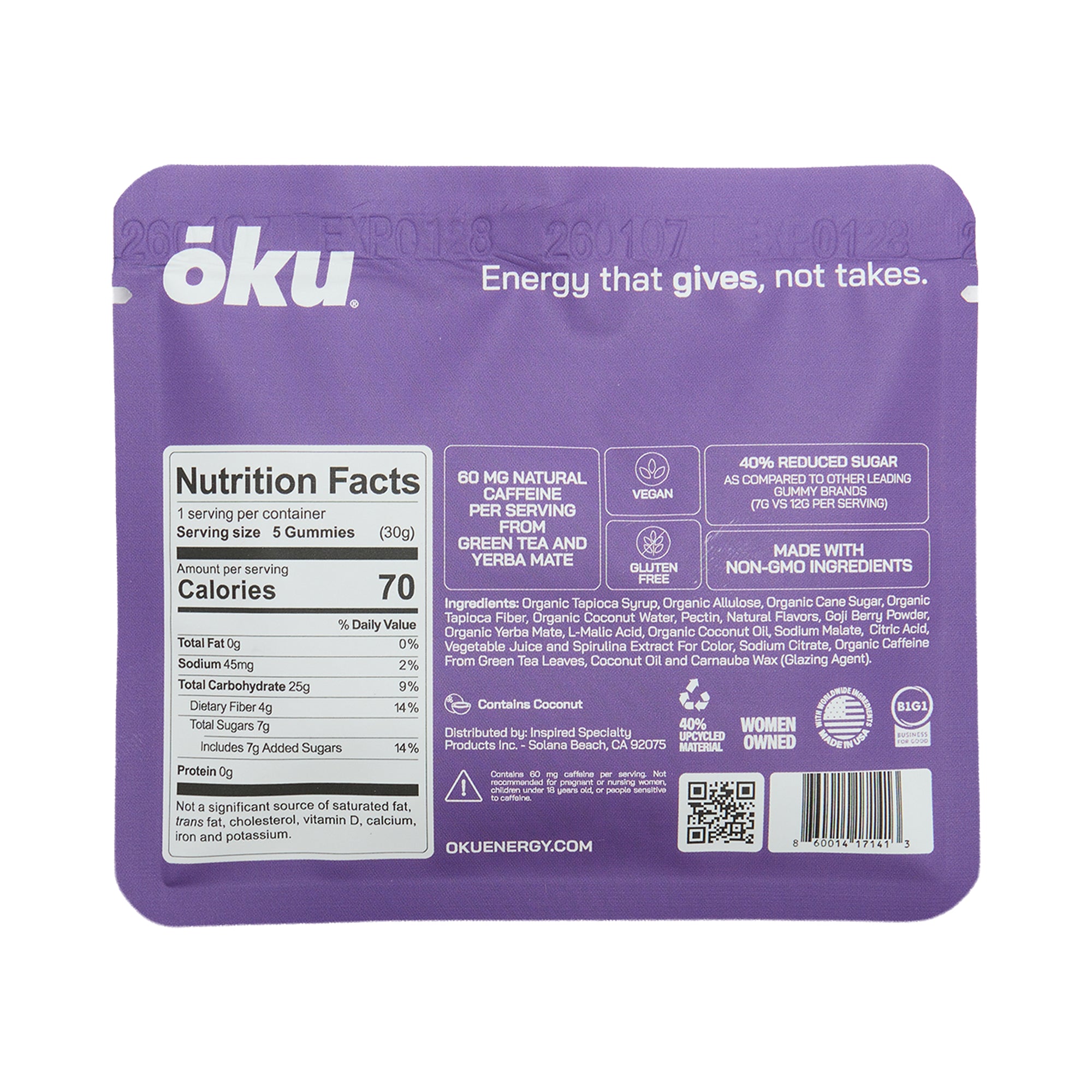 Oku Gummy Grape