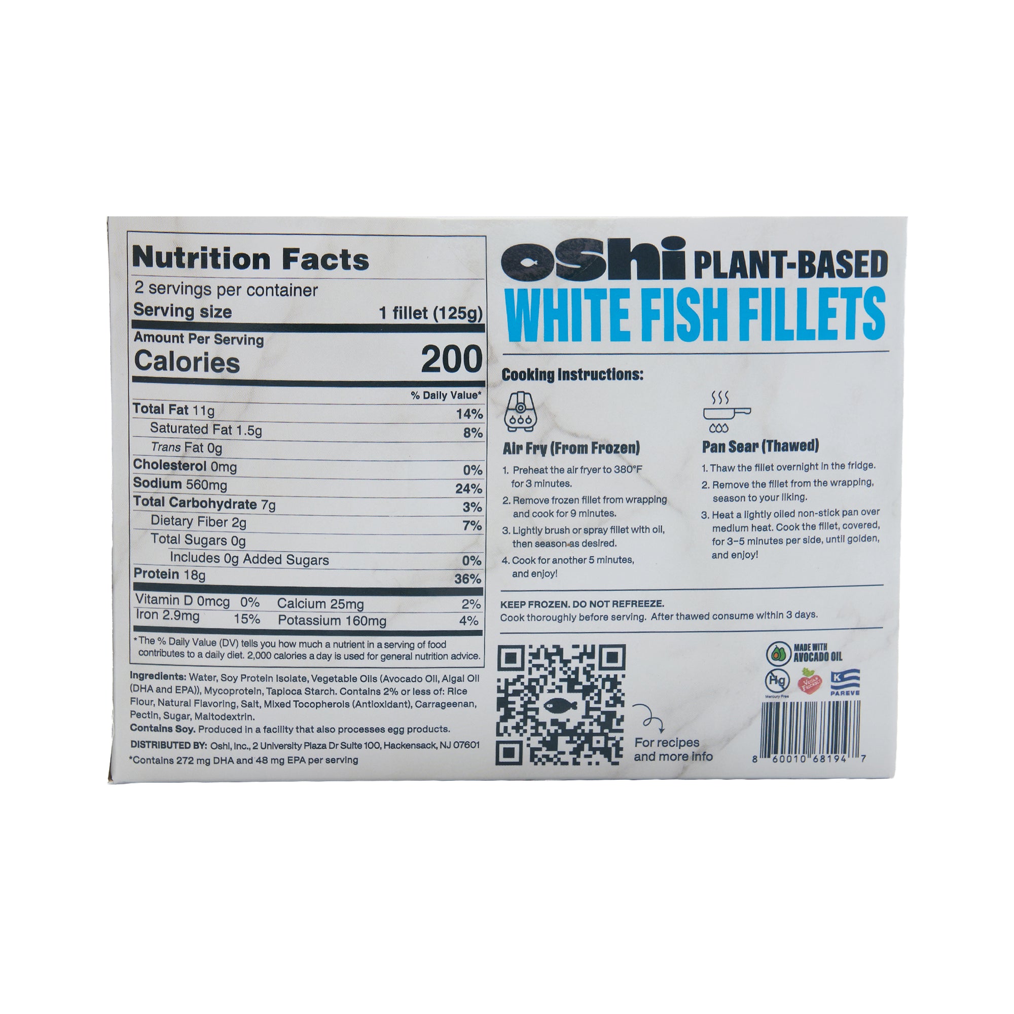 Oshi White Fish Fillets
