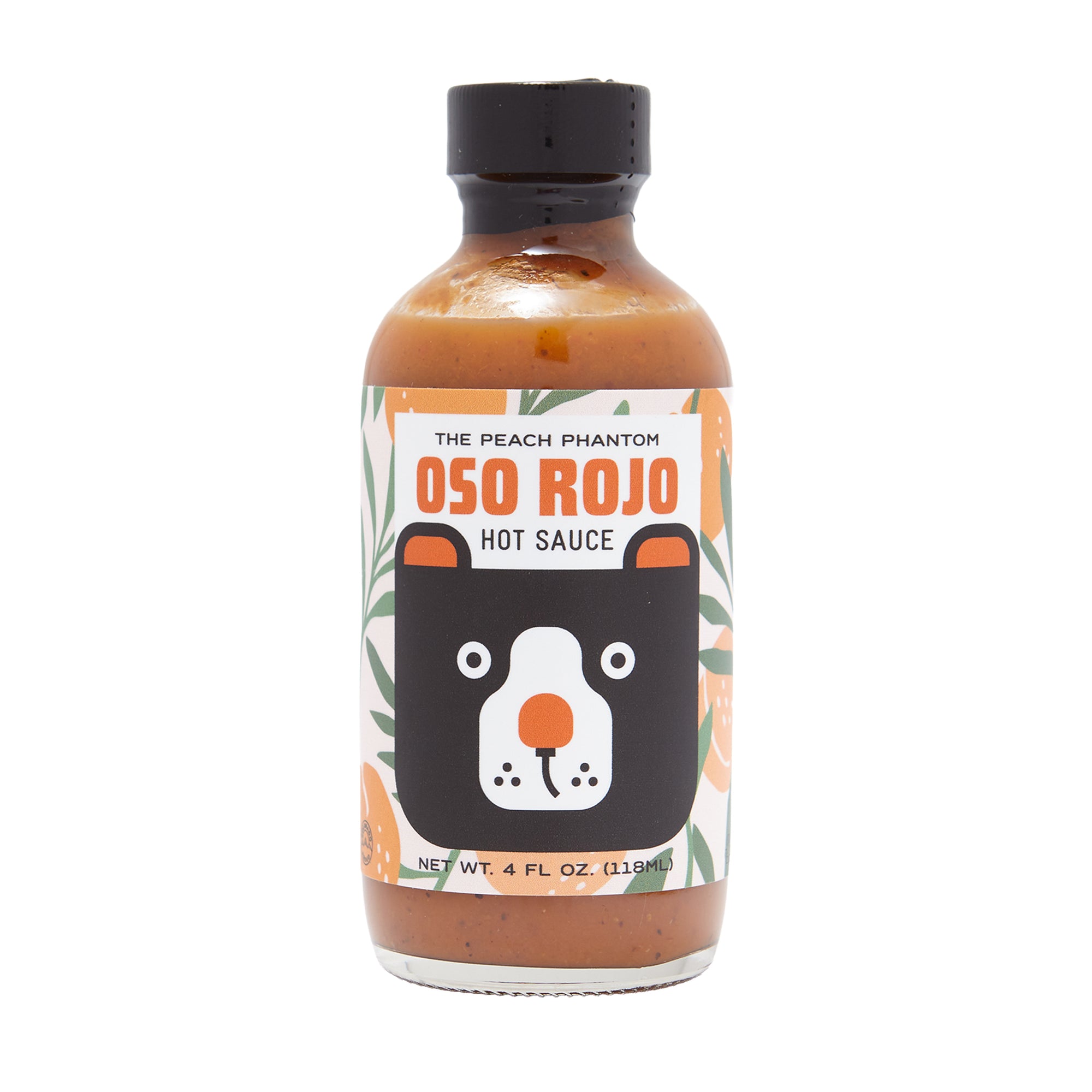 Oso Rojo Hot Sauce Peach Phantom