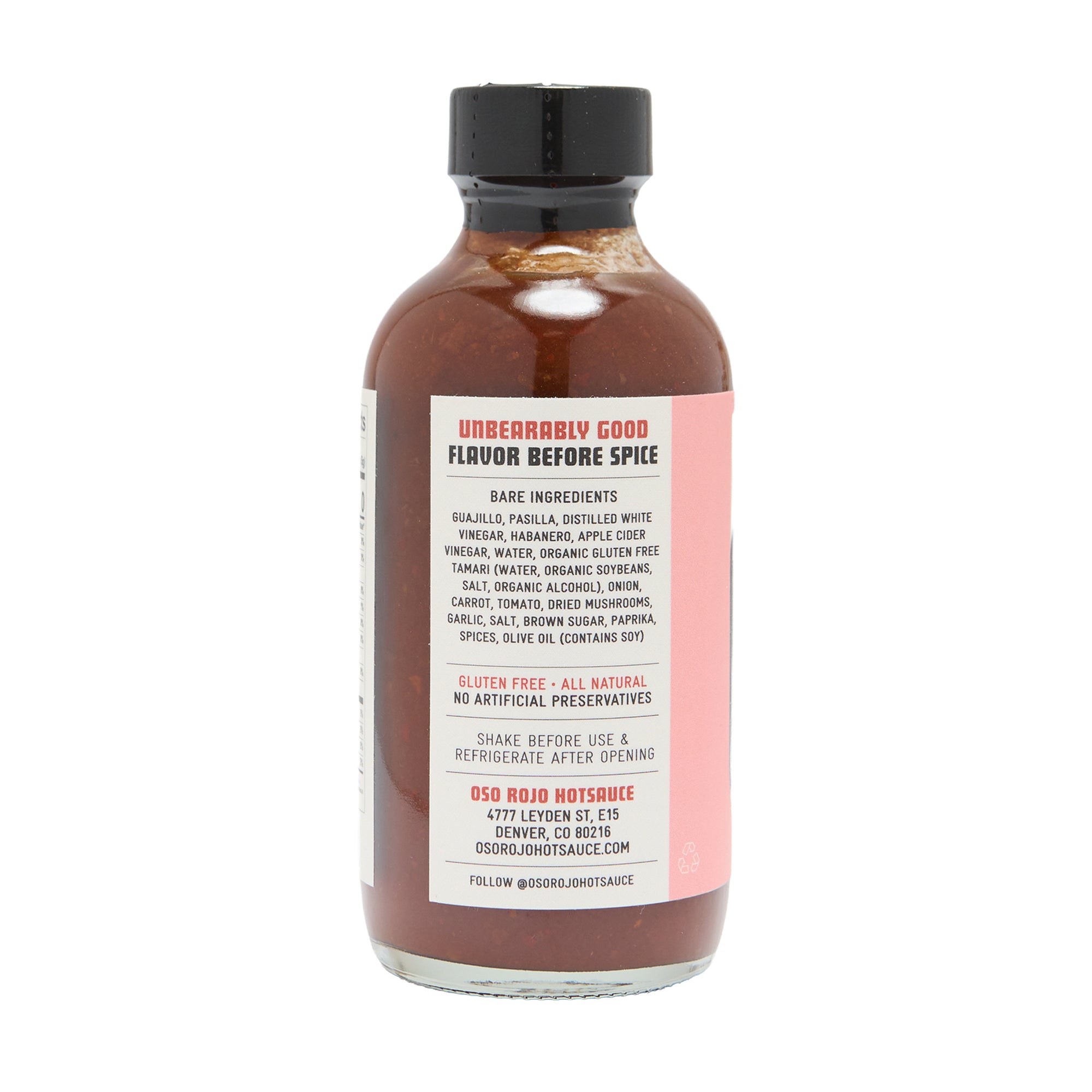 Oso Rojo Hot Sauce Umami Bomb