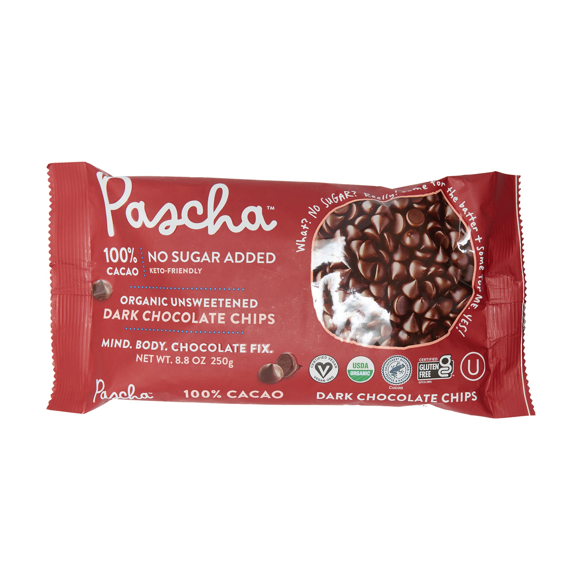 Pascha Chocolate Baking Chips Dark Unsweetened