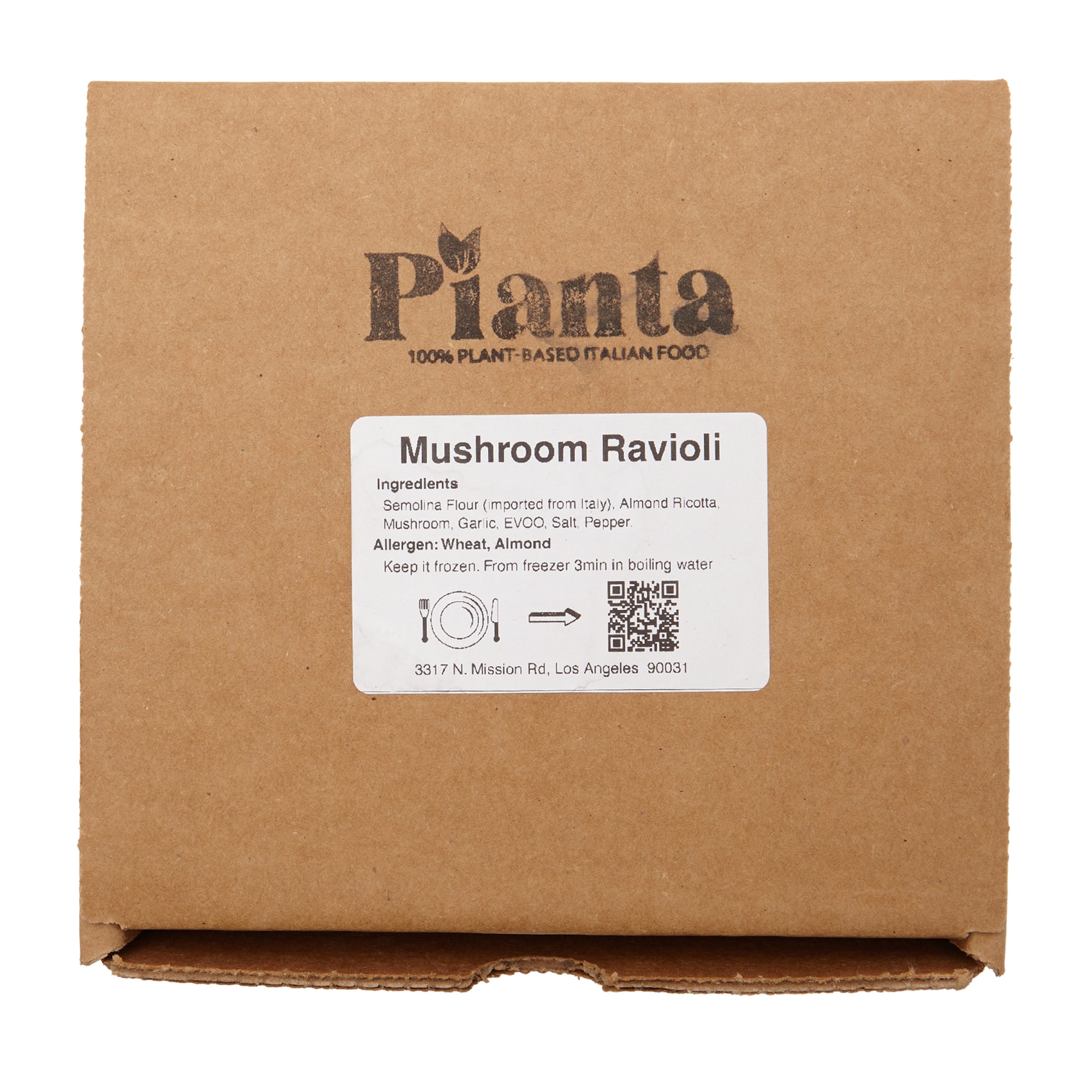 Pianta Ravioli Mushroom