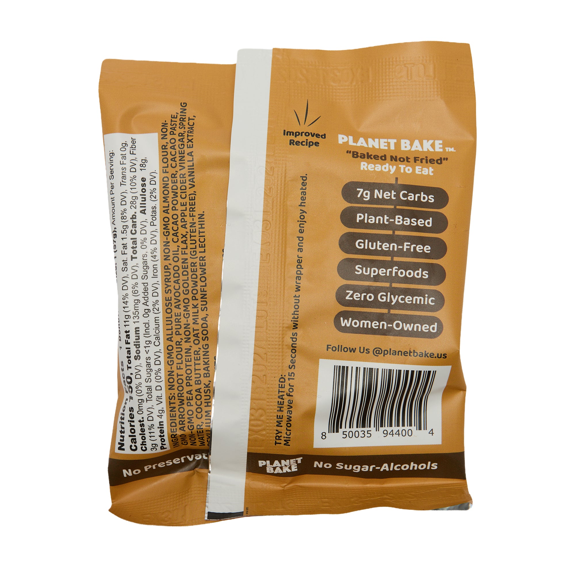 Planet Bake Donuts Dark Chocolate