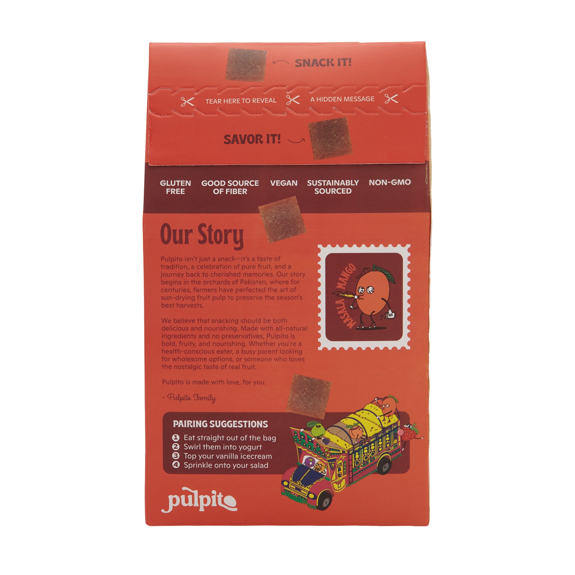 Pulpito Fruit Bites Masala Mango