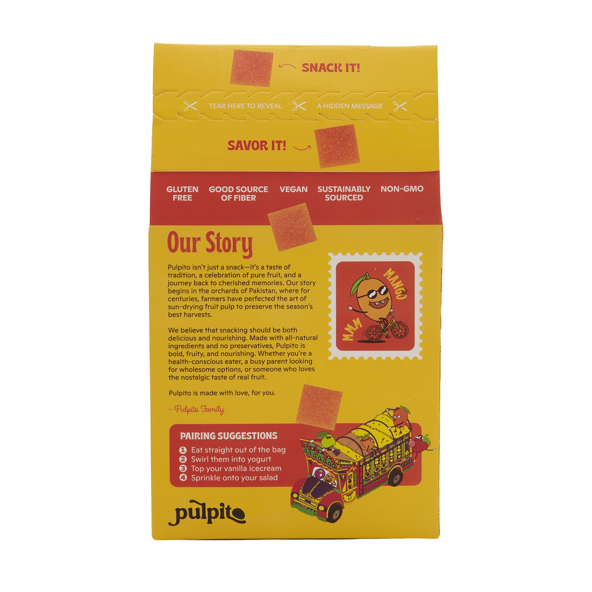 Pulpito Fruit Bites Mmmmm Mango