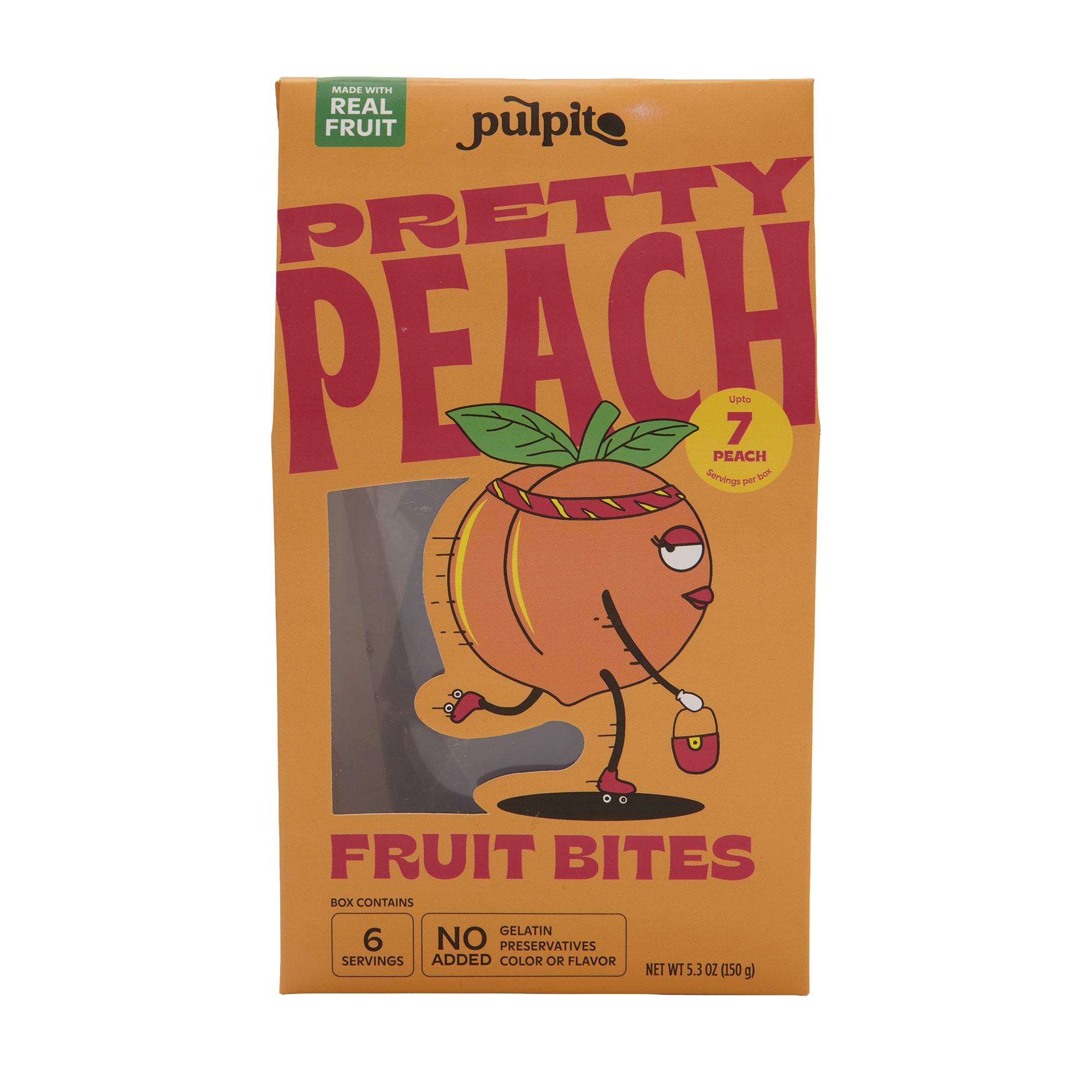 Pulpito Fruit Bites Pretty Peach