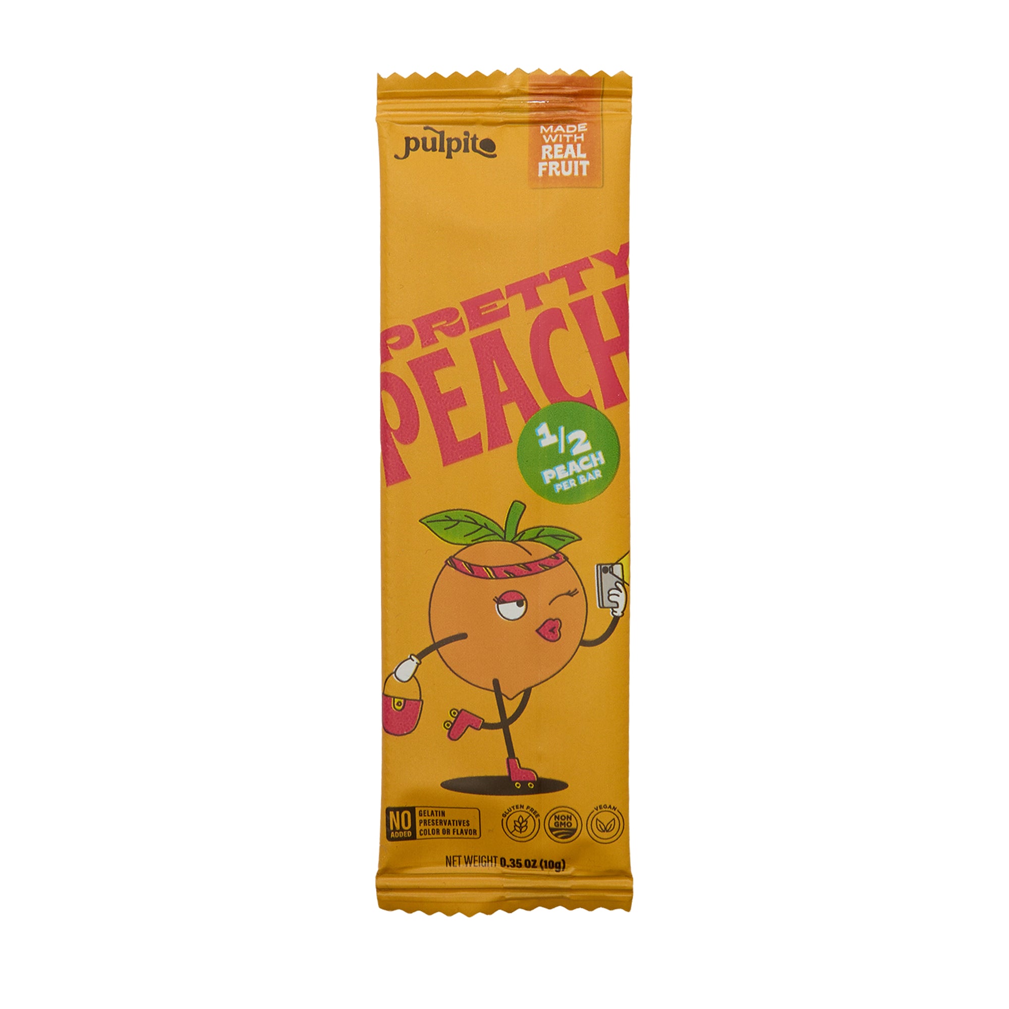 Pulpito Fruit Jerky Pretty Peach