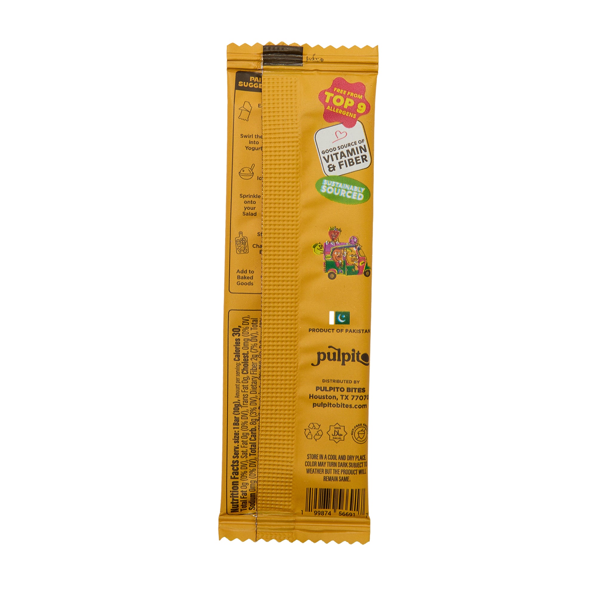 Pulpito Fruit Jerky Pretty Peach