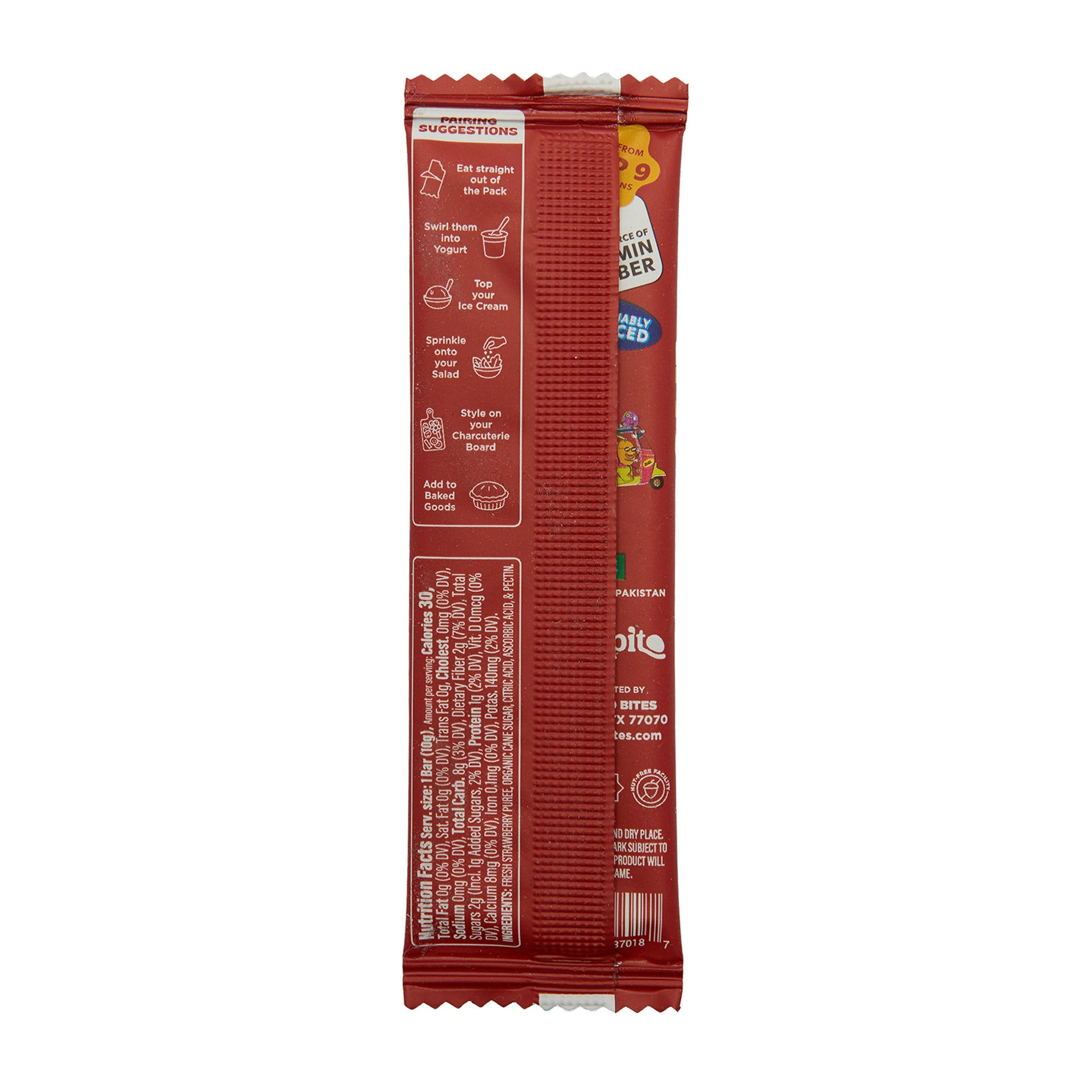 Pulpito Fruit Jerky Sassy Strawberry