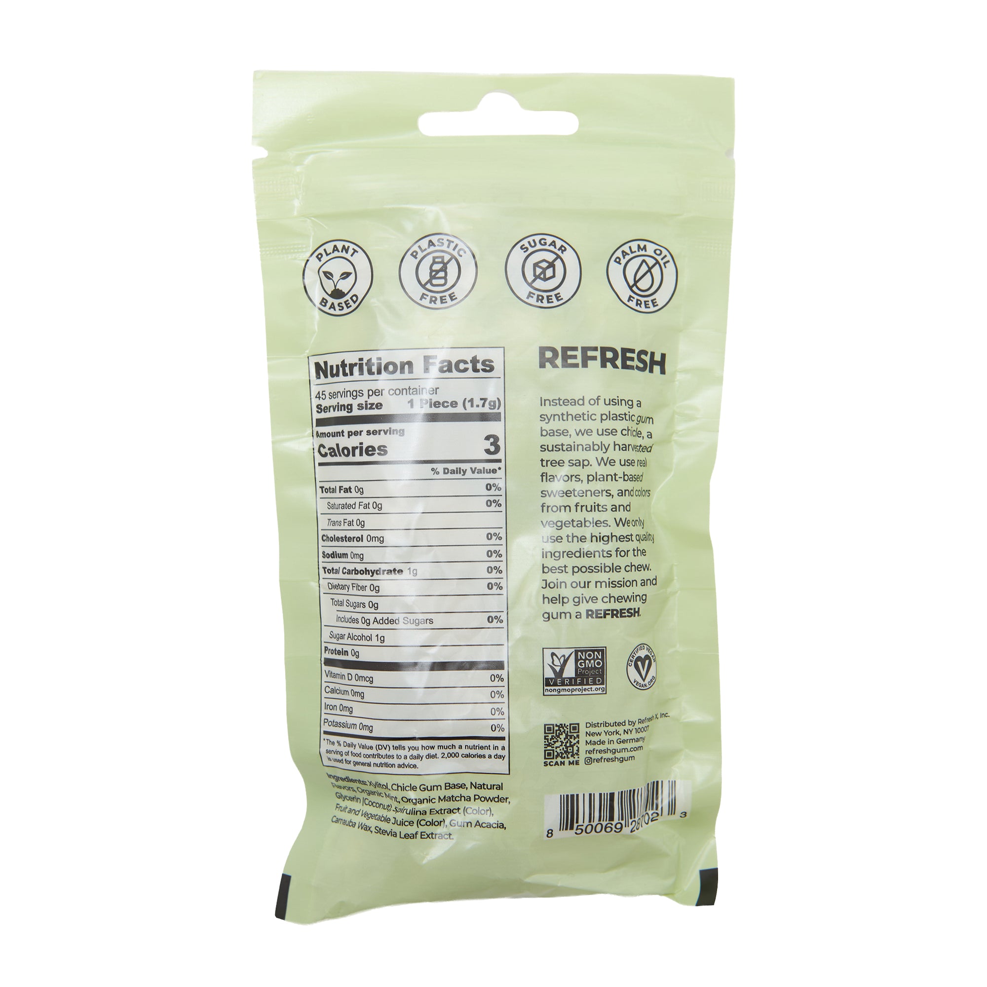 Refresh Gum Garden Mint