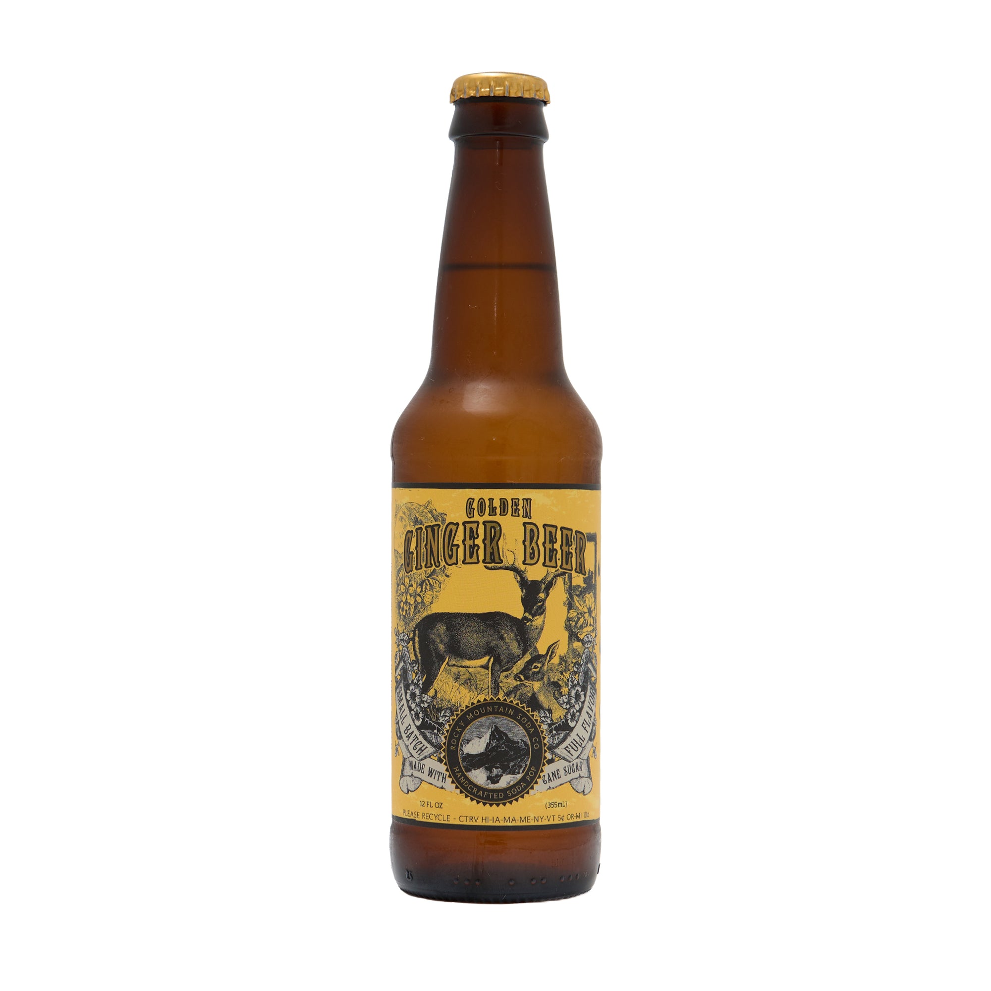 Rocky Mountain Soda Bottle Ginger Beer