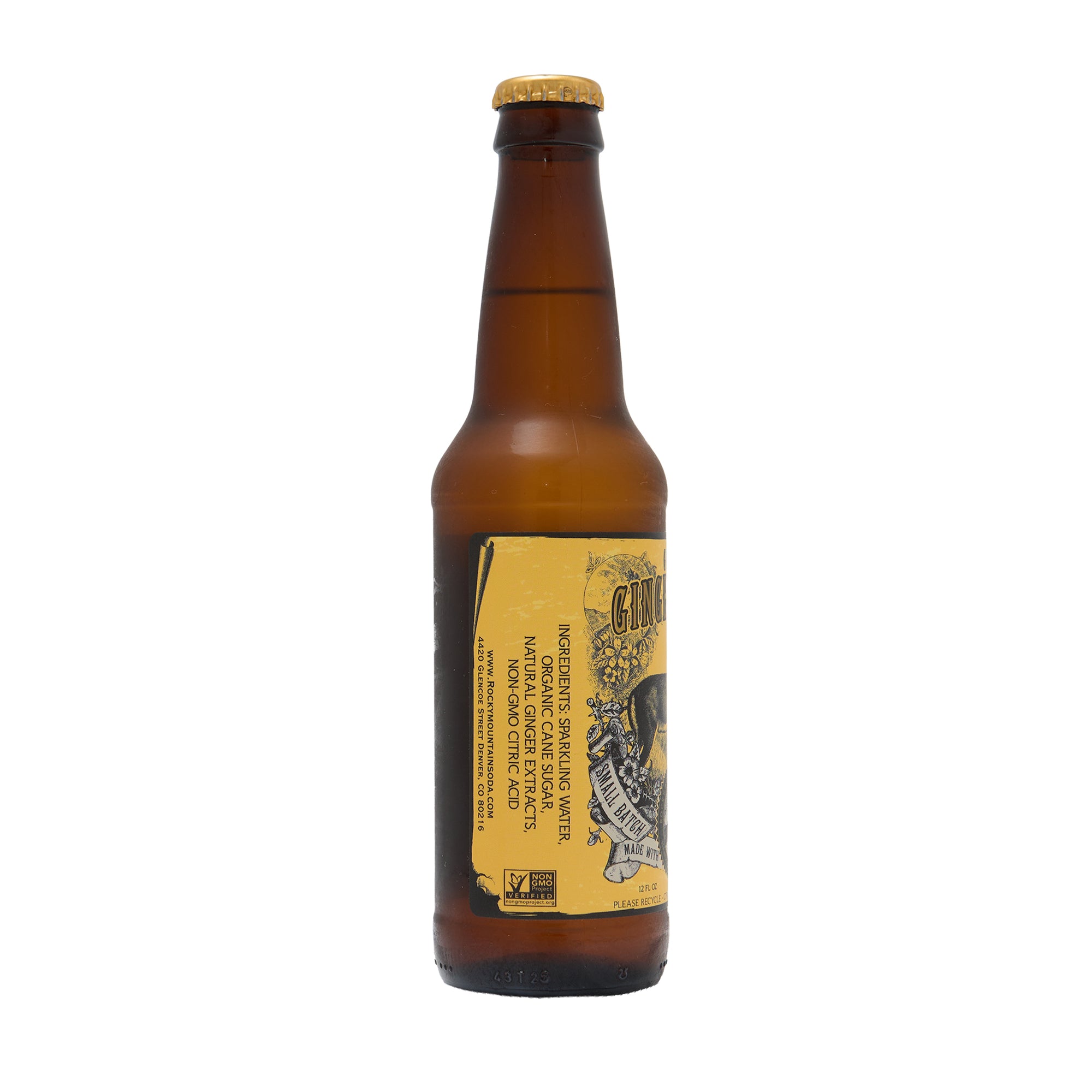 Rocky Mountain Soda Bottle Ginger Beer