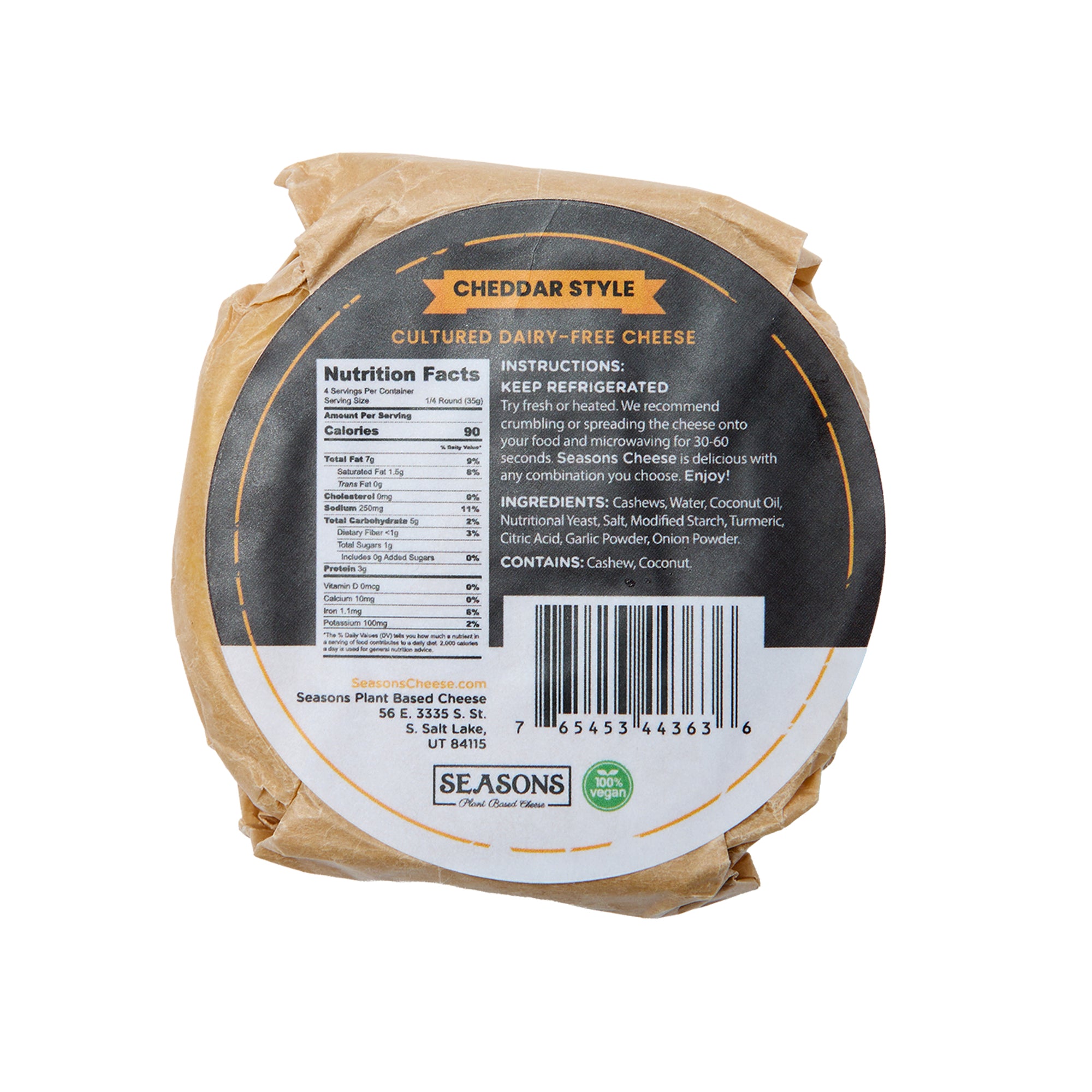 Seasons Cheese Cheddar