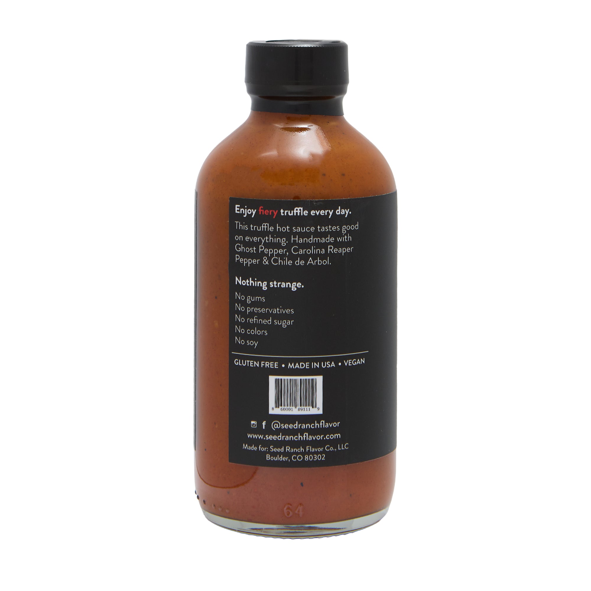 Seed Ranch Hot Sauce Truffle Fire 8oz