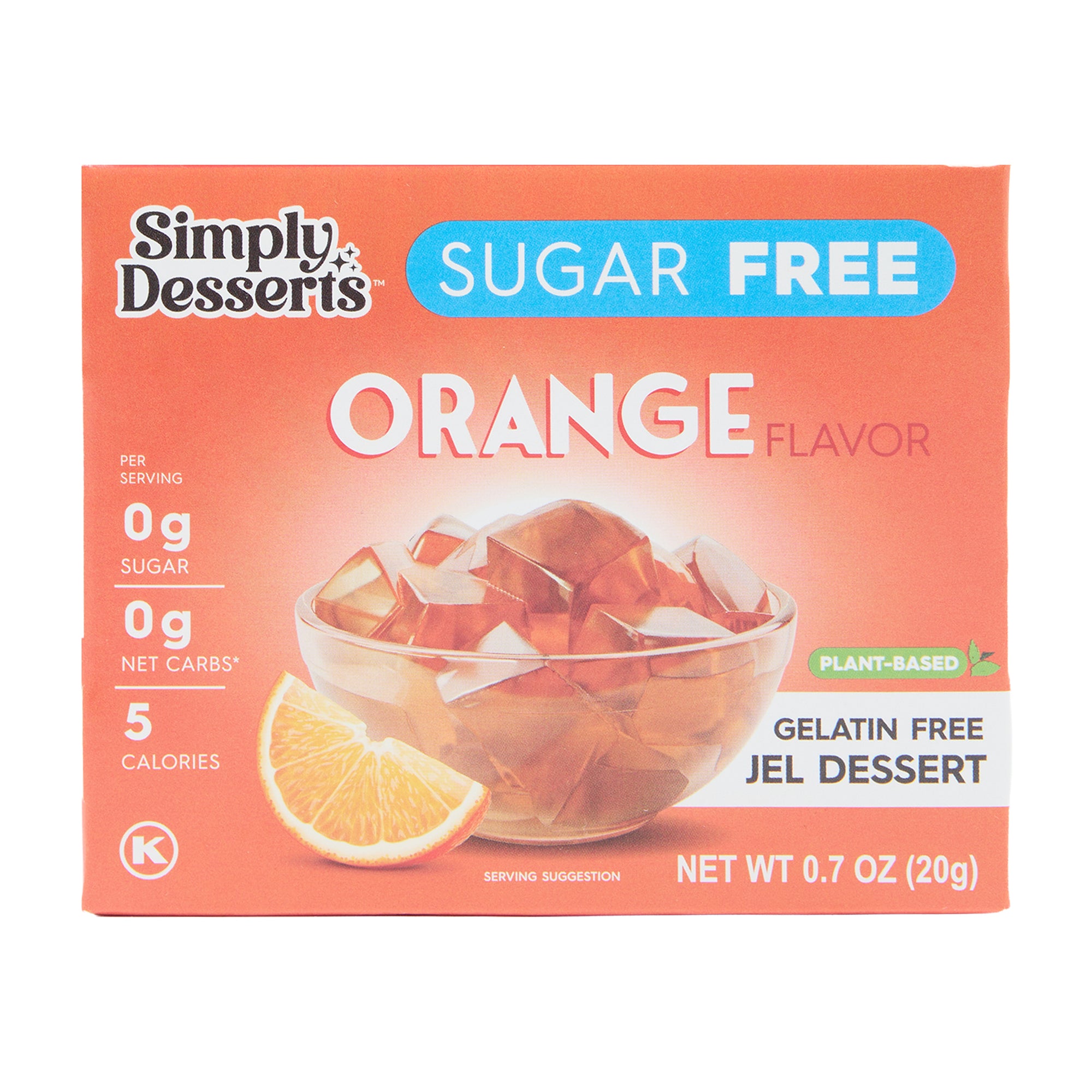 Simply Delish Jello Dessert Orange
