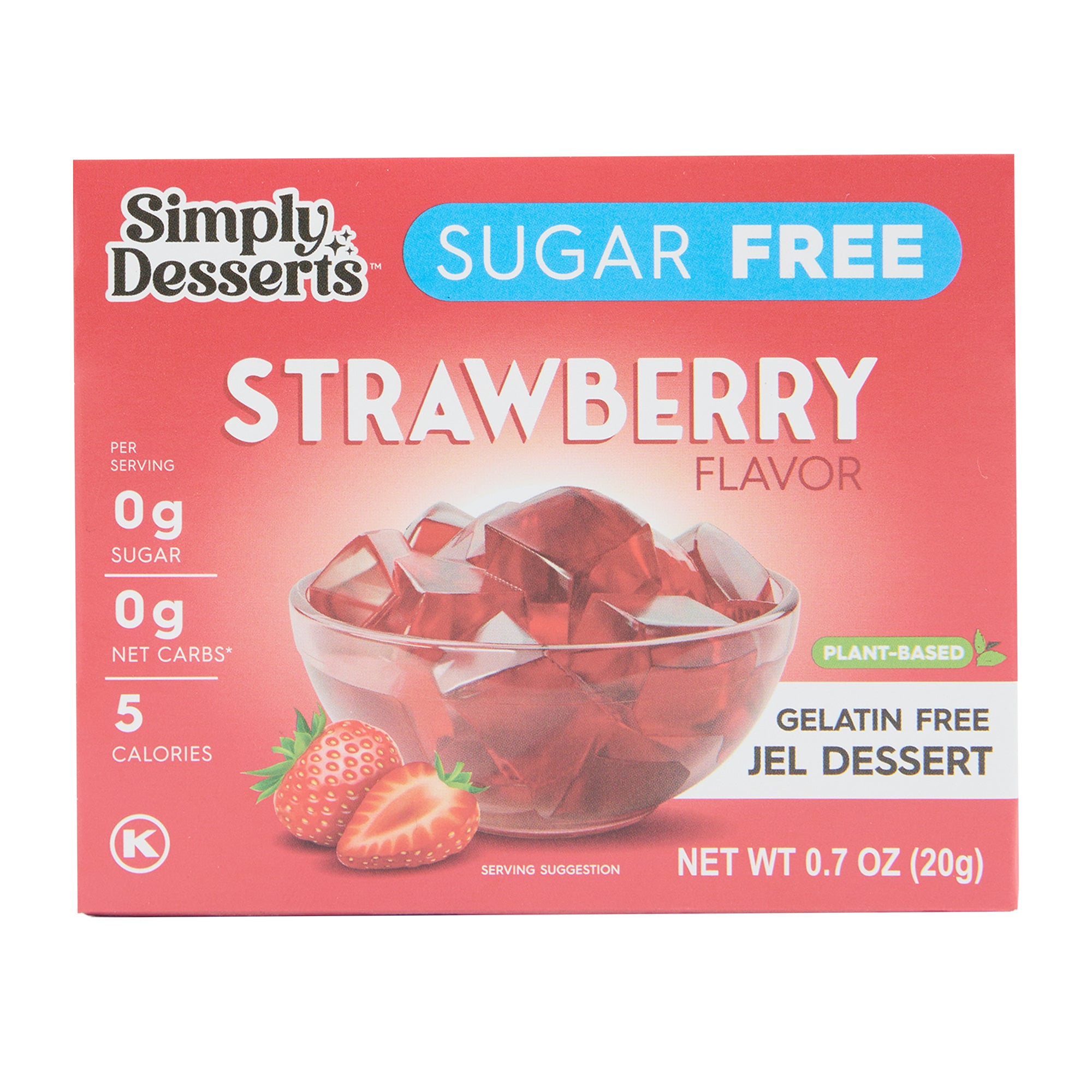 Simply Delish Jello Dessert Strawberry