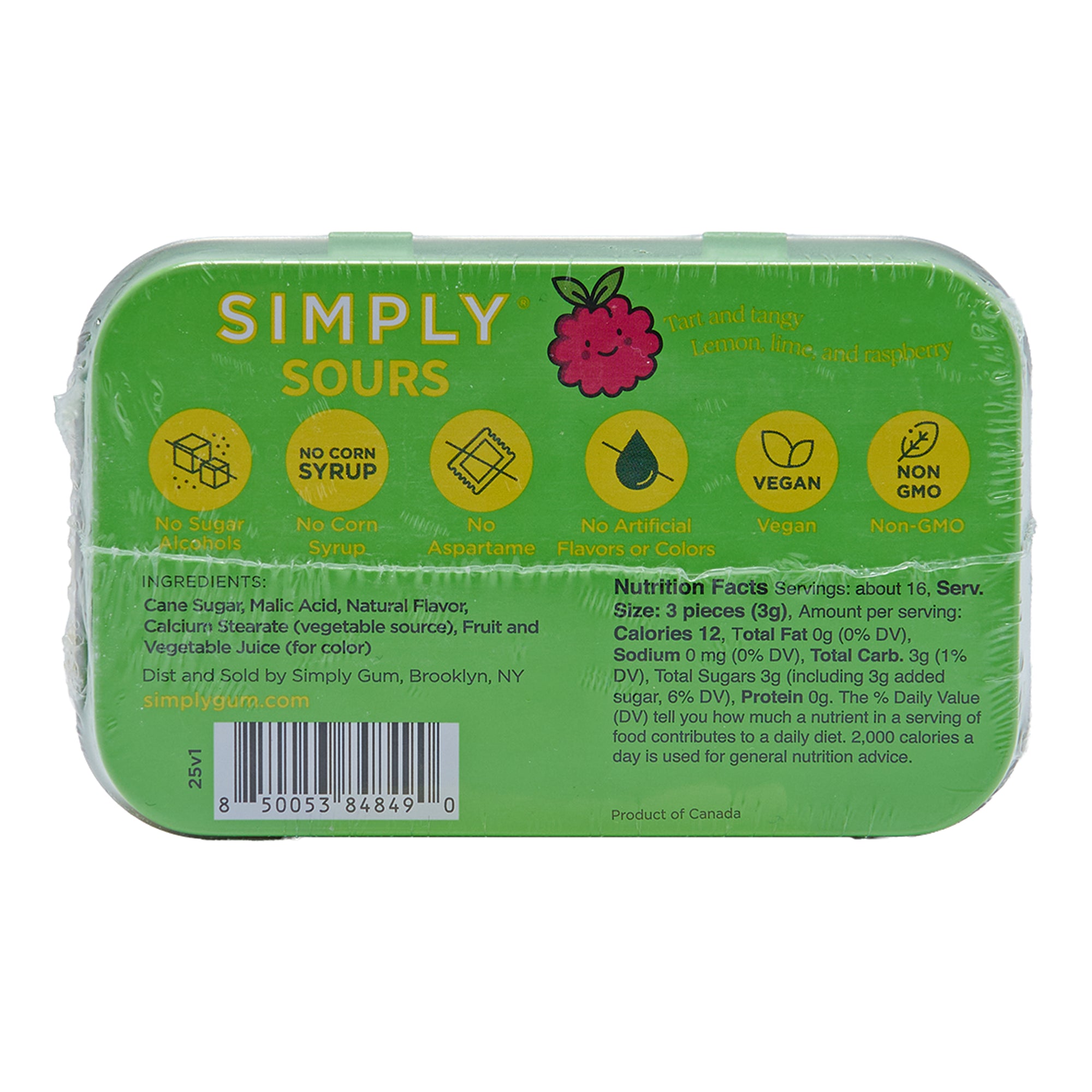 Simply Sours Citrus Berry Tin