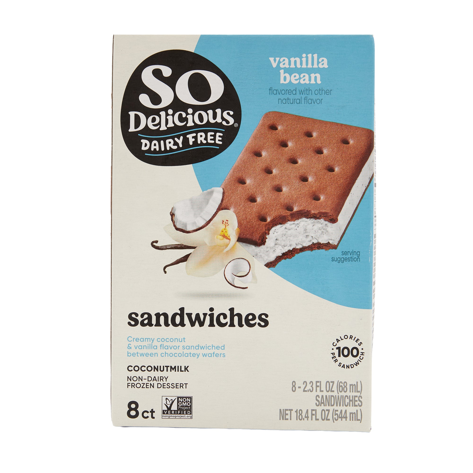 So Delicious Sandwich Vanilla Bean