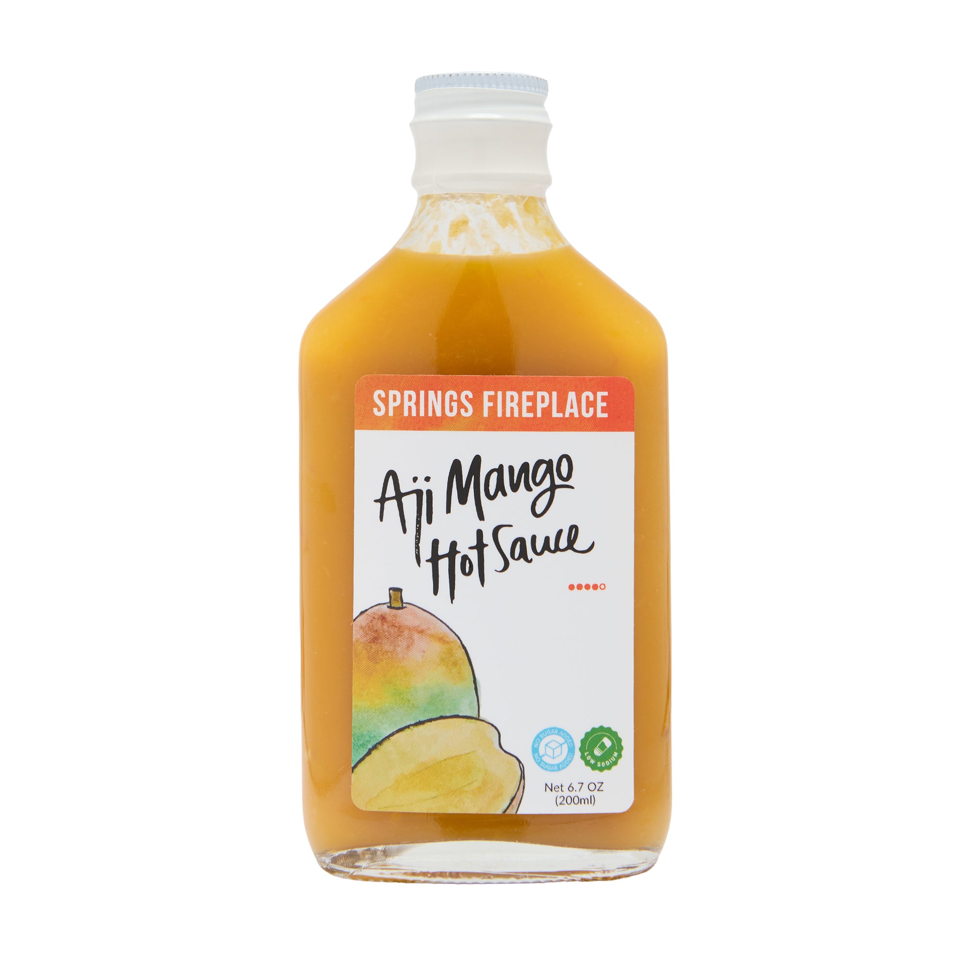 Springs Fireplace Hot Sauce Aji Mango