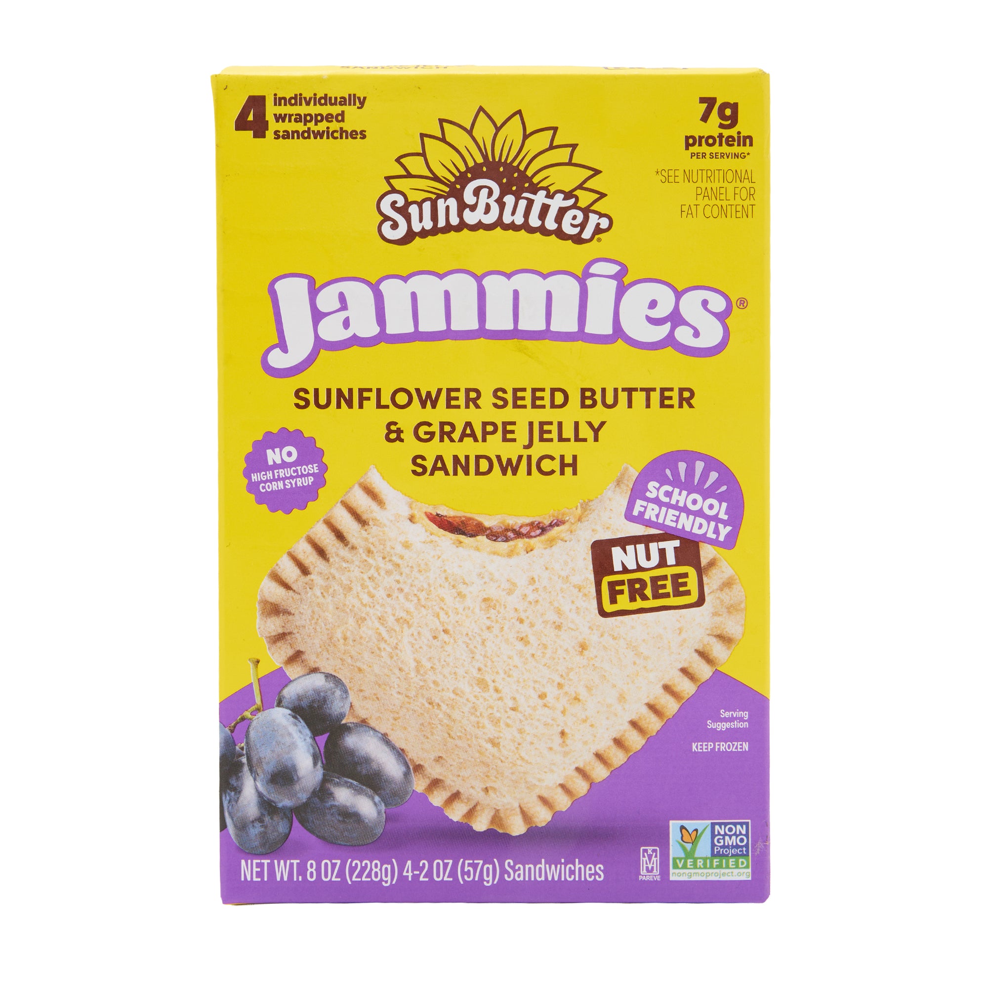 Sunbutter Sandwich Grape