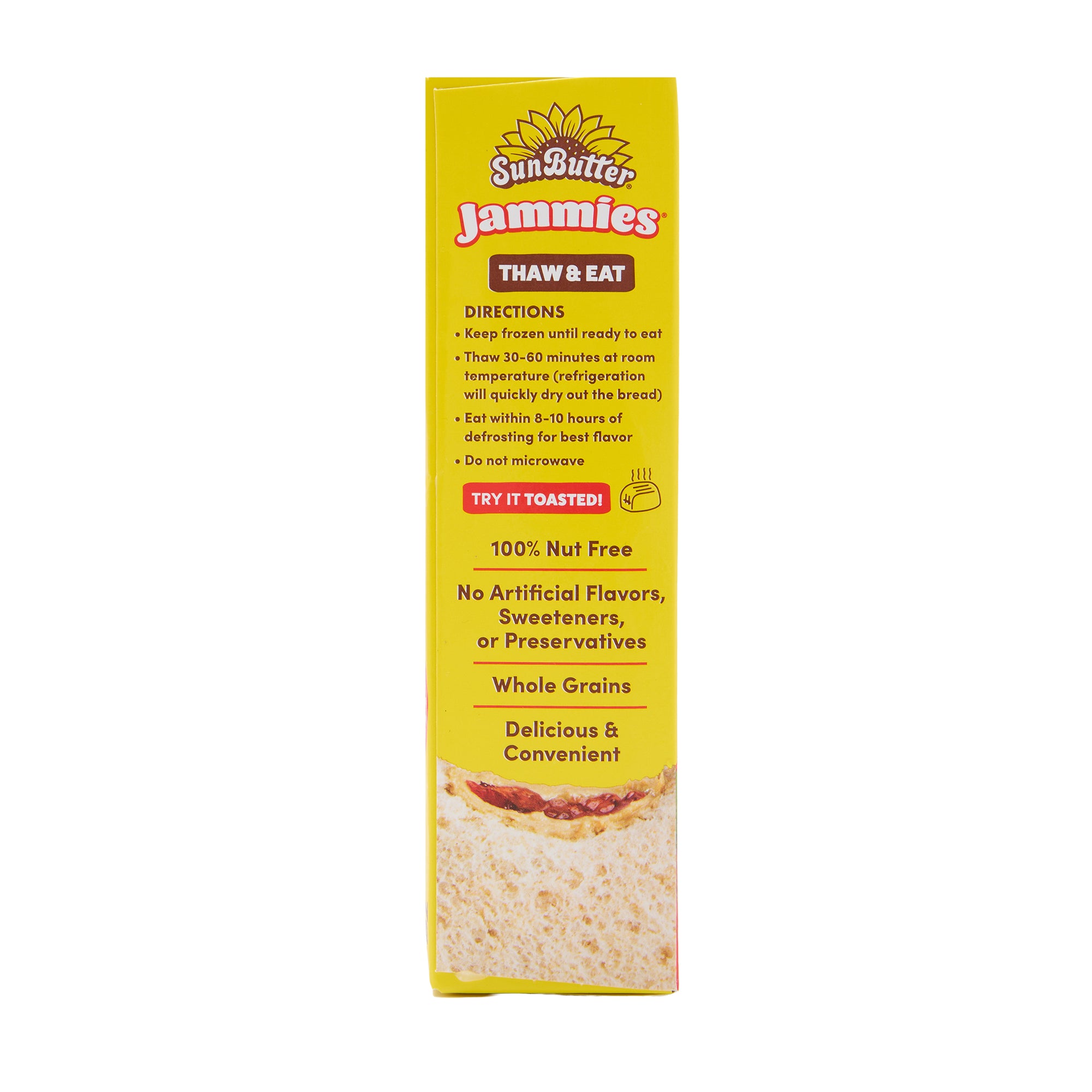 Sunbutter Sandwich Strawberry
