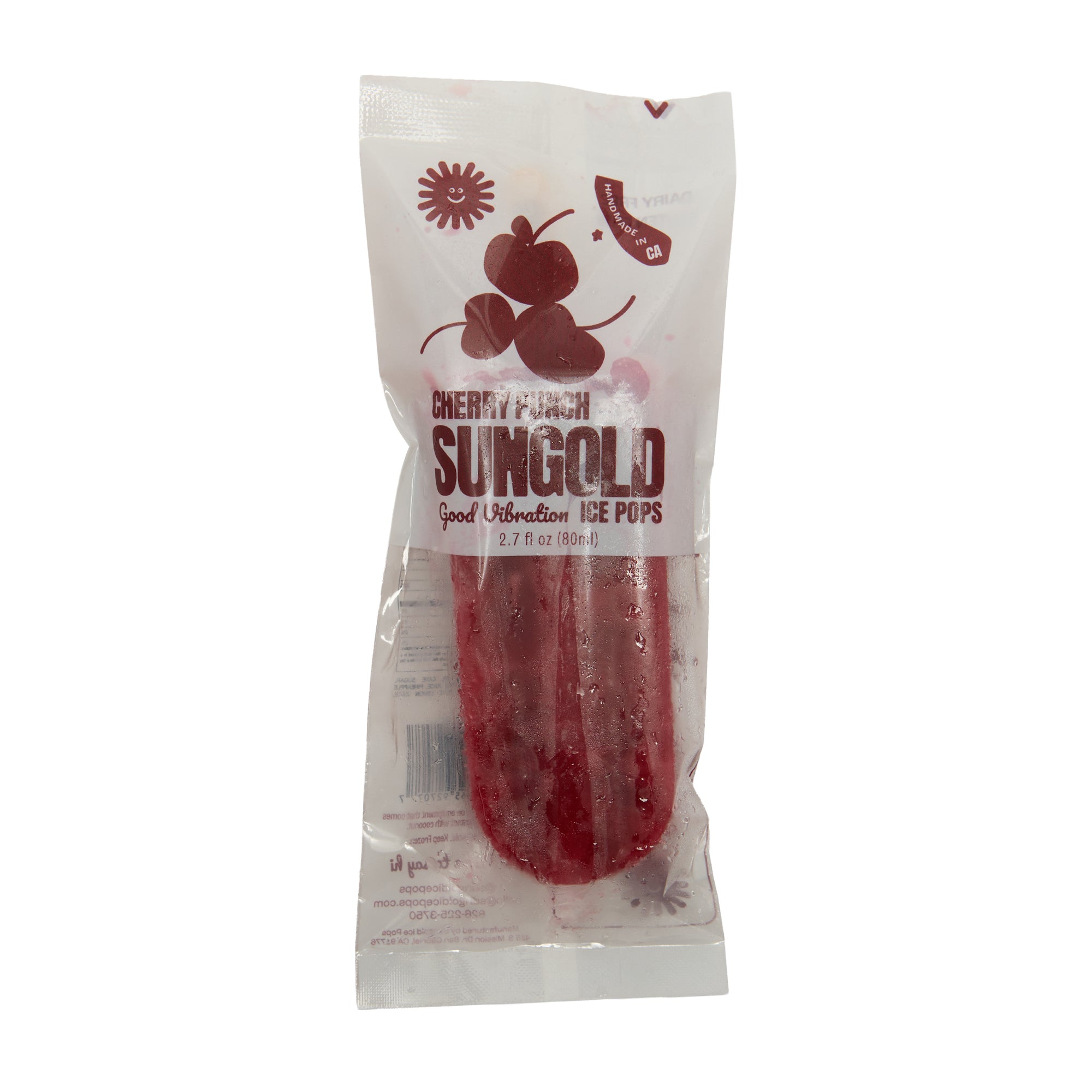 Sungold Ice Pops Cherry Punch