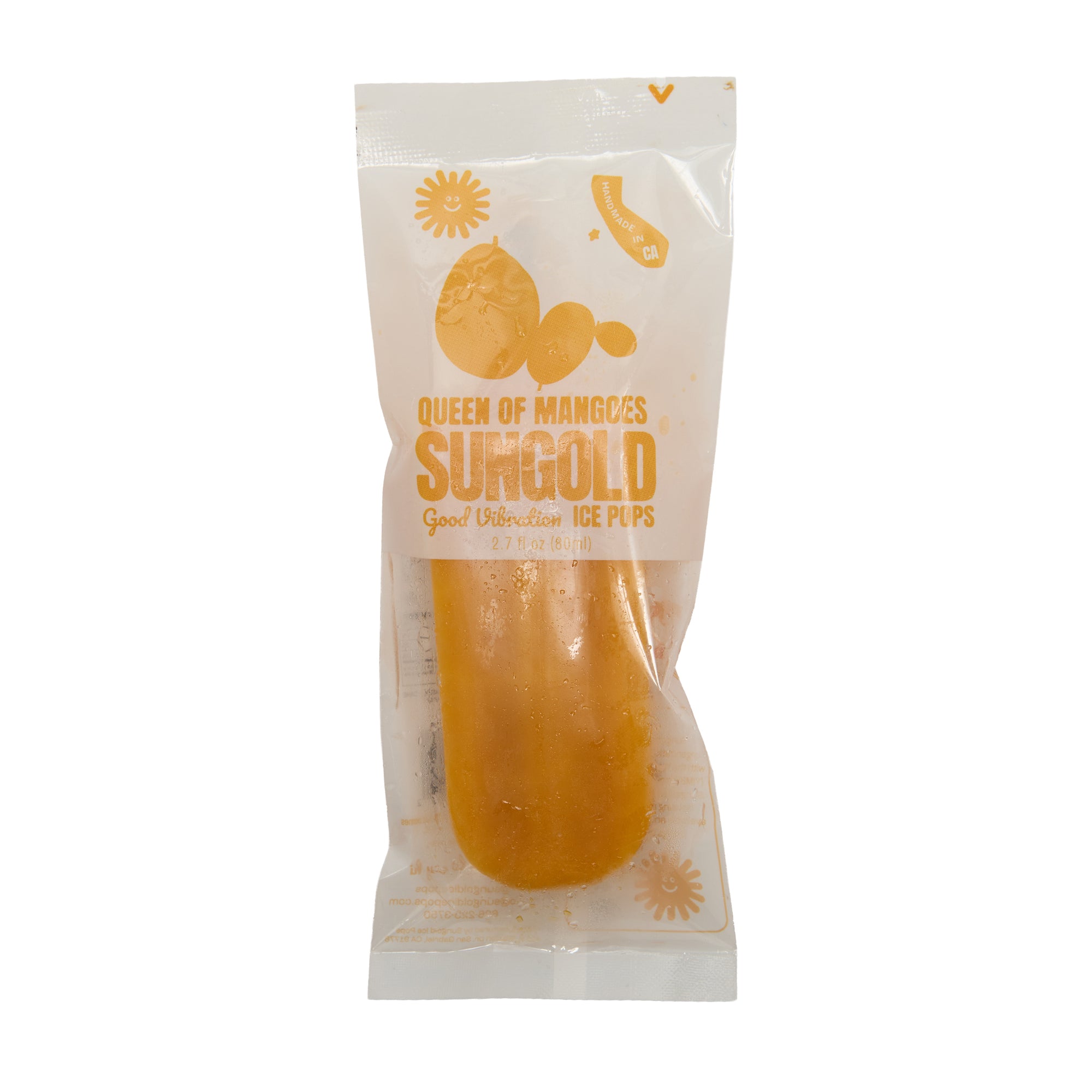 Sungold Ice Pops Queen of Mangoes