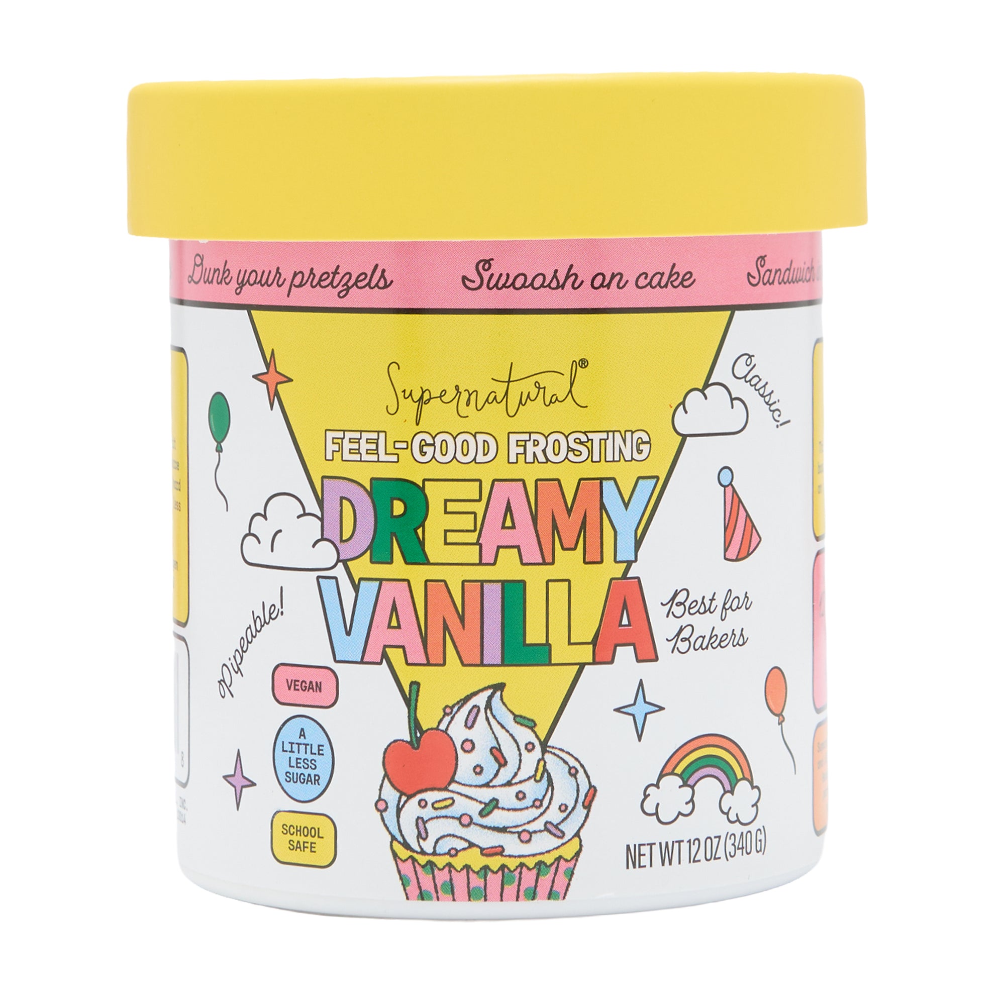 Supernatural Tubbed Frosting Vanilla