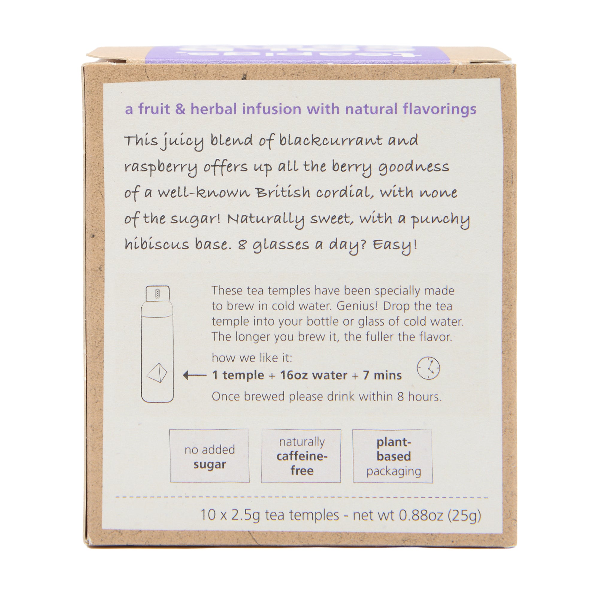Teapigs Cold Brew Blackcurrant Raspberry