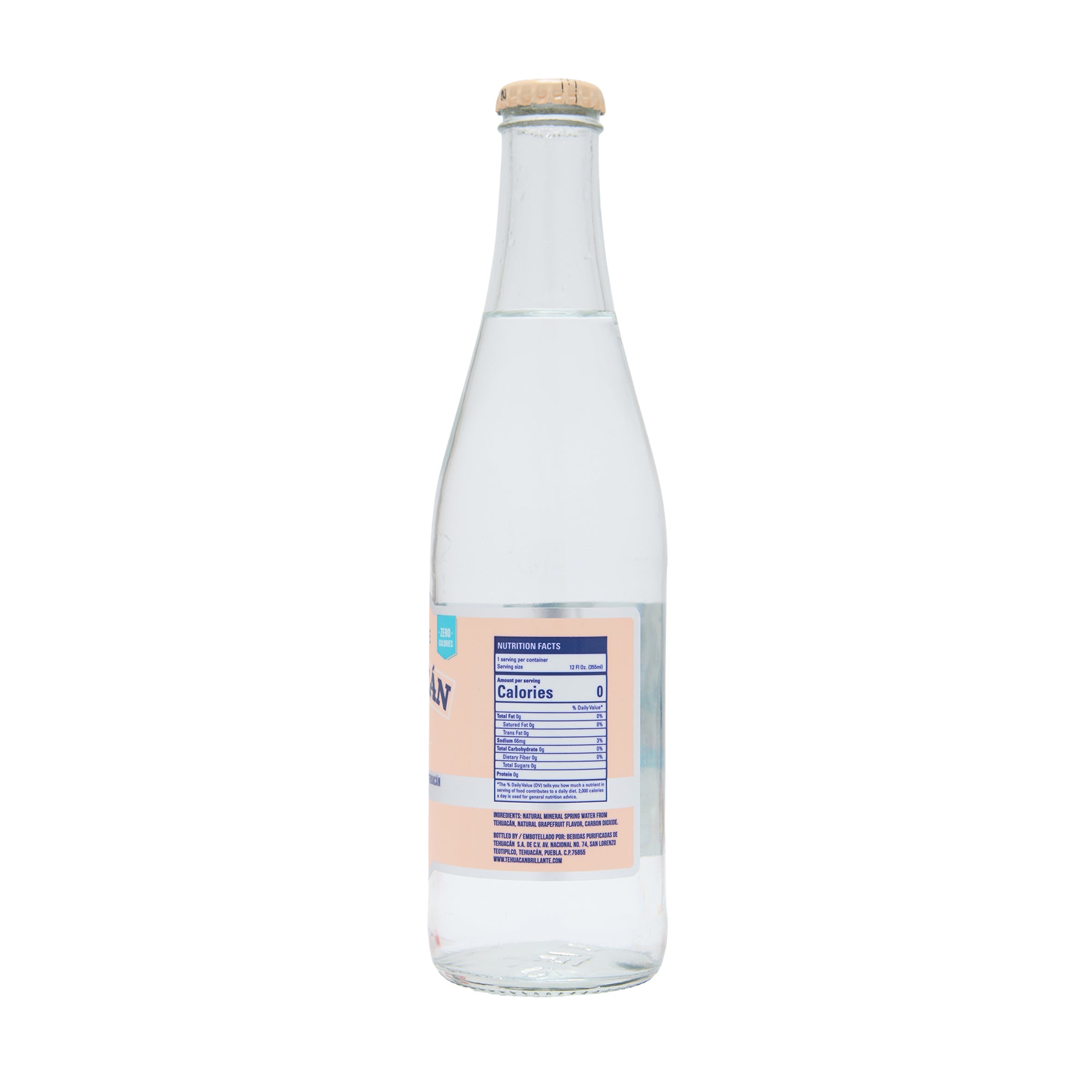 Tehuacan Sparkling Water Grapefruit