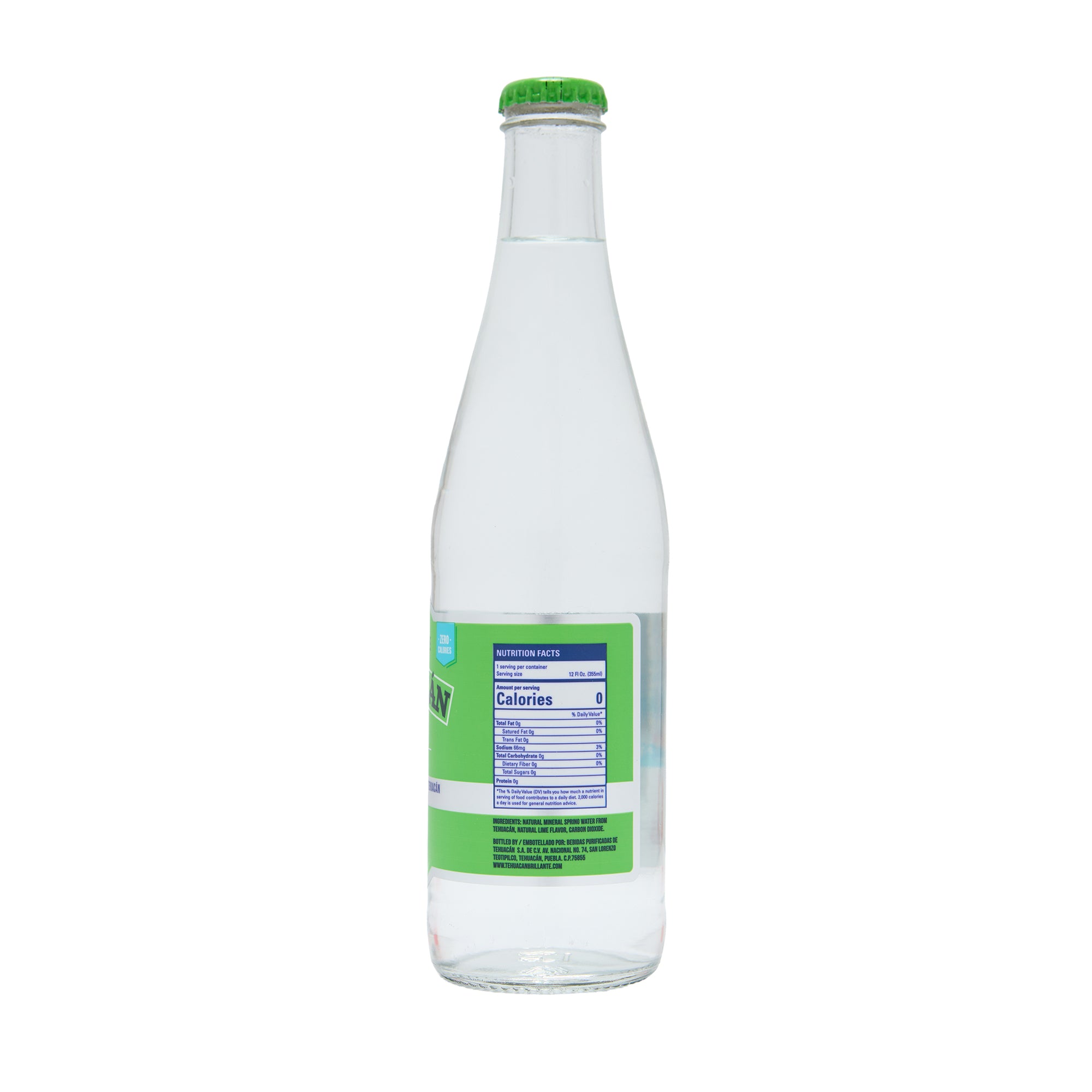 Tehuacan Sparkling Water Lime