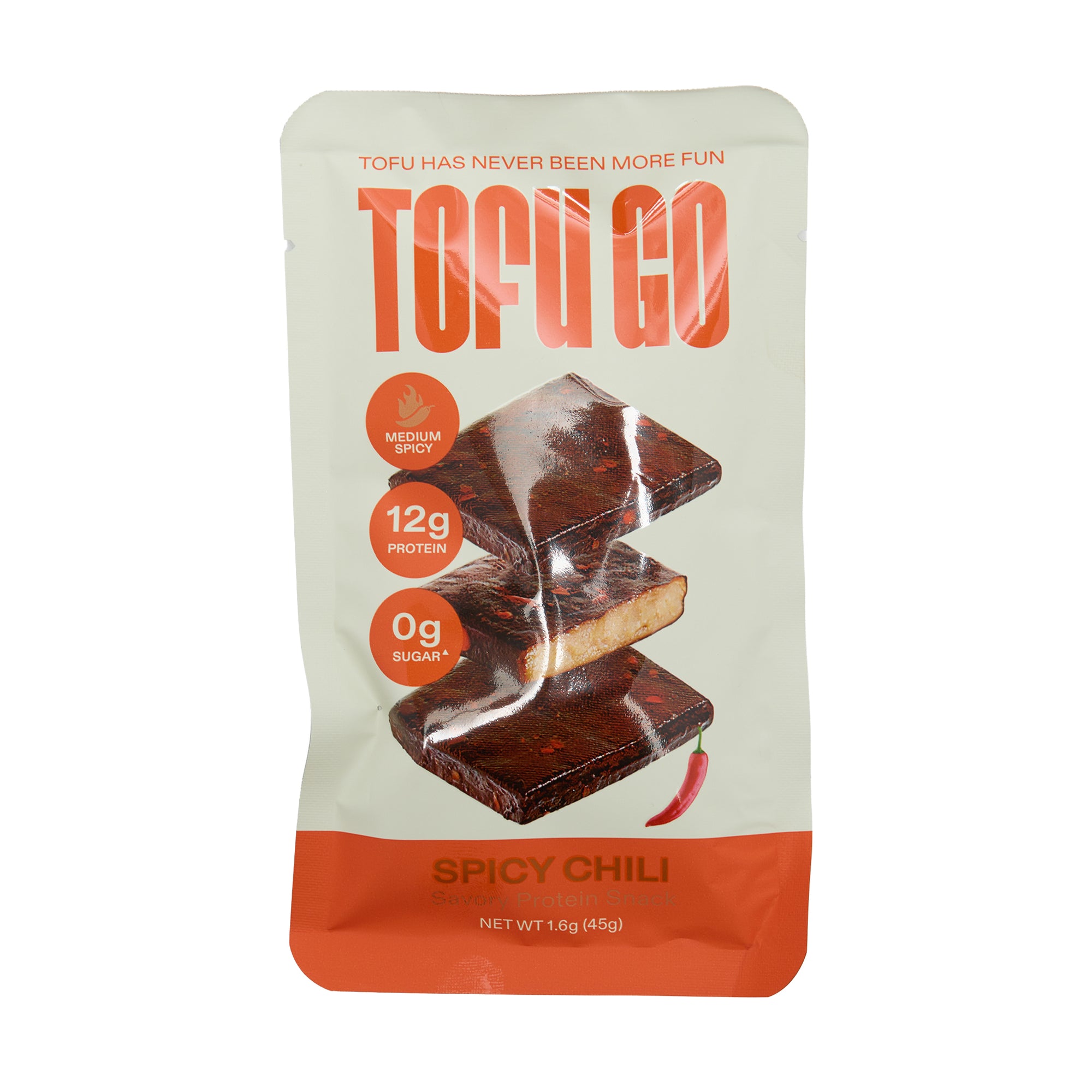 TofuGo Protein Snack Spicy Chili