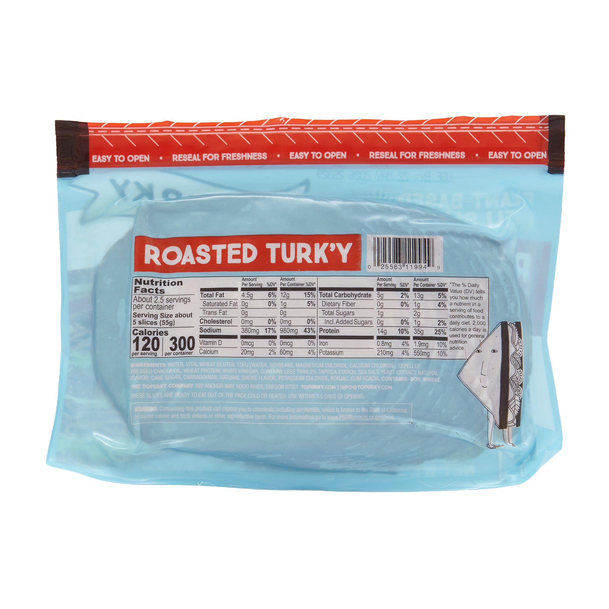 Tofurky Slices Turkey