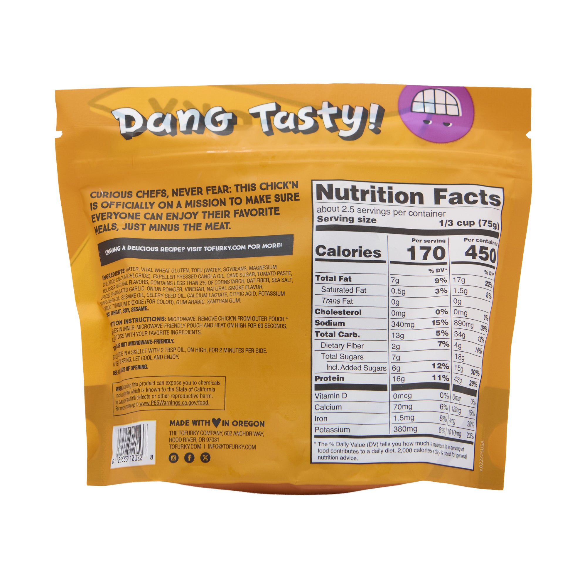 Tofurky Chicken BBQ