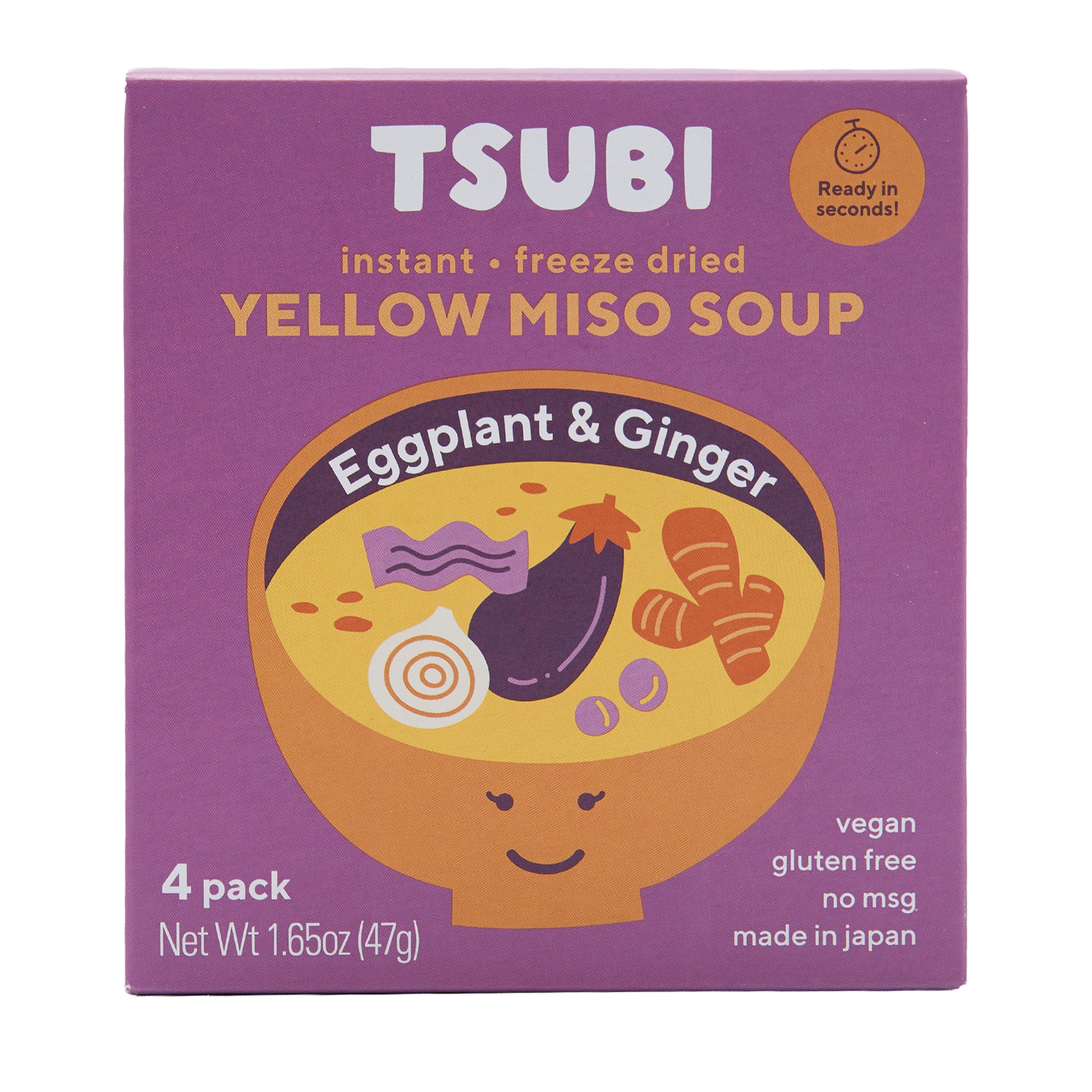 Tsubi Yellow Miso Soup Eggplant & Ginger