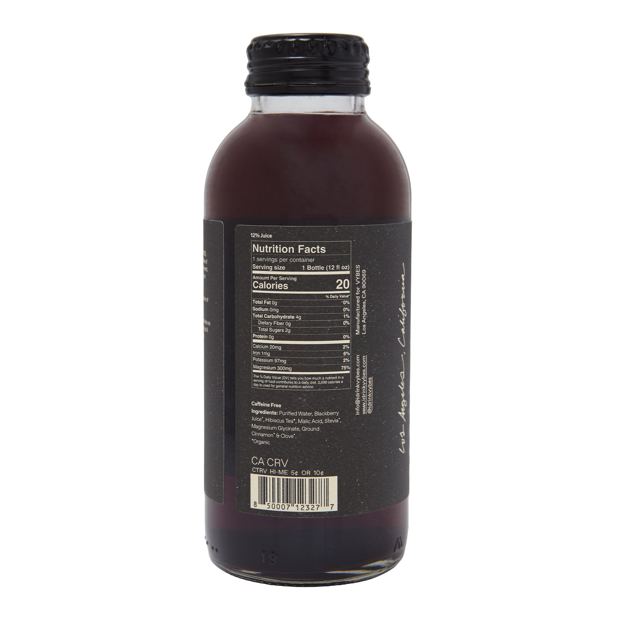 Vybes Mind + Body Blackberry Hibiscus 12oz