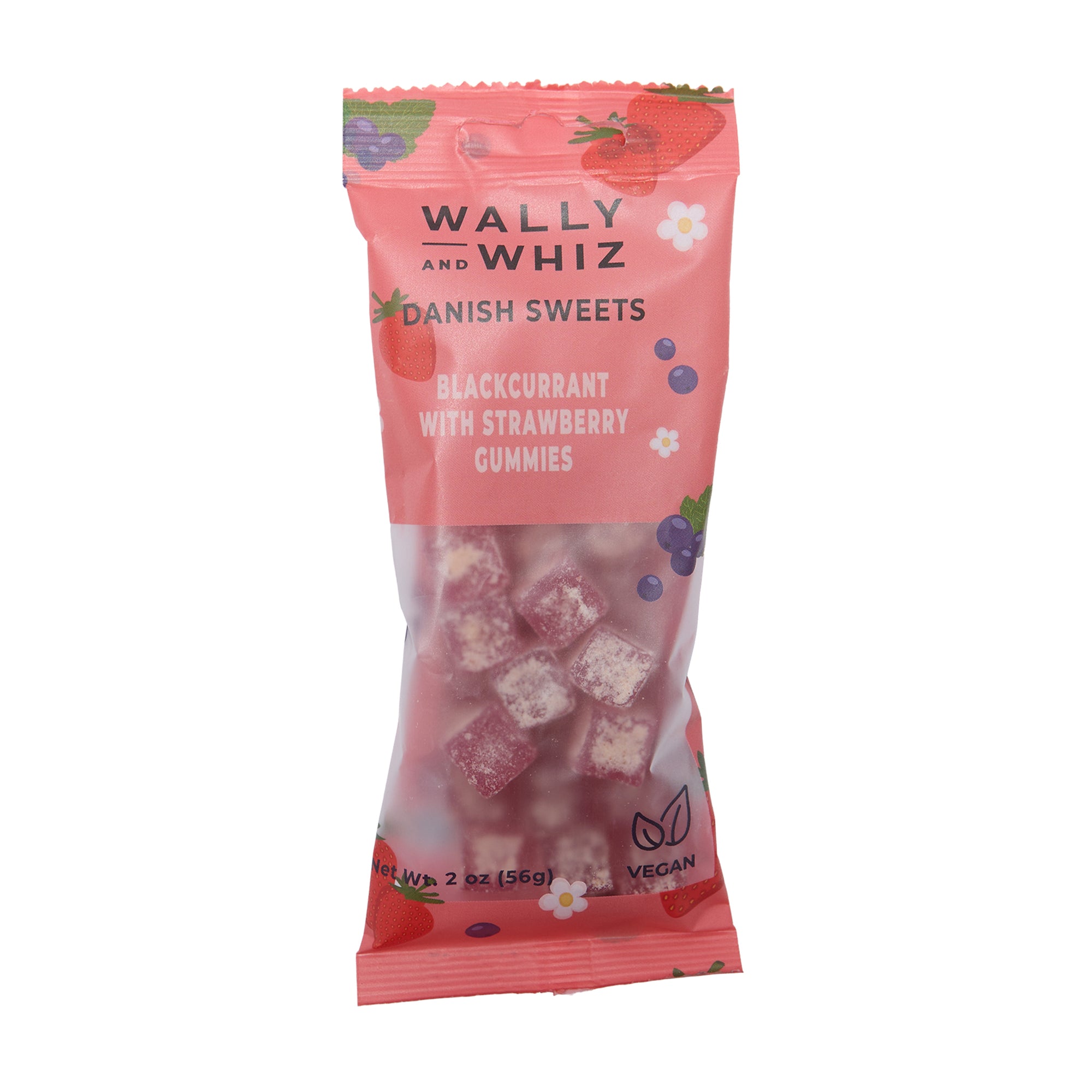 Wally & Whiz Danish Winegum Blackcurrant & Strawberry